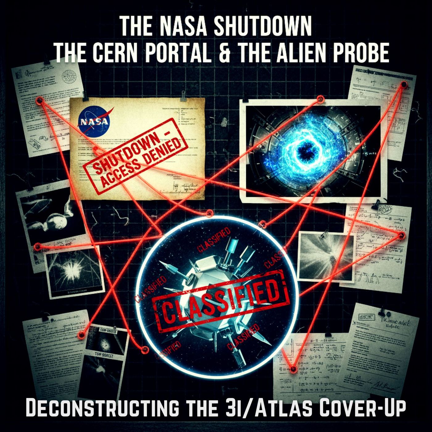 The NASA Shutdown, The CERN Portal & The ALIEN Probe: Deconstructing the 3I/ATLAS Cover-Up