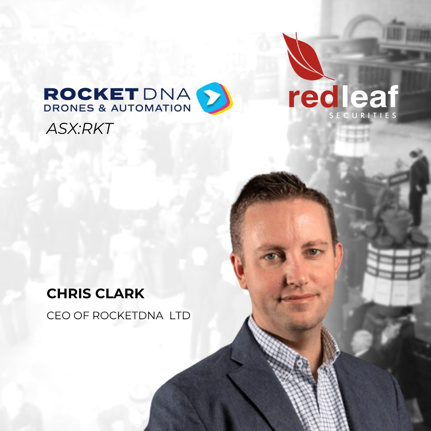 Red Leaf with RocketDNA Ltd (RKT) CEO Chris Clark episode artwork