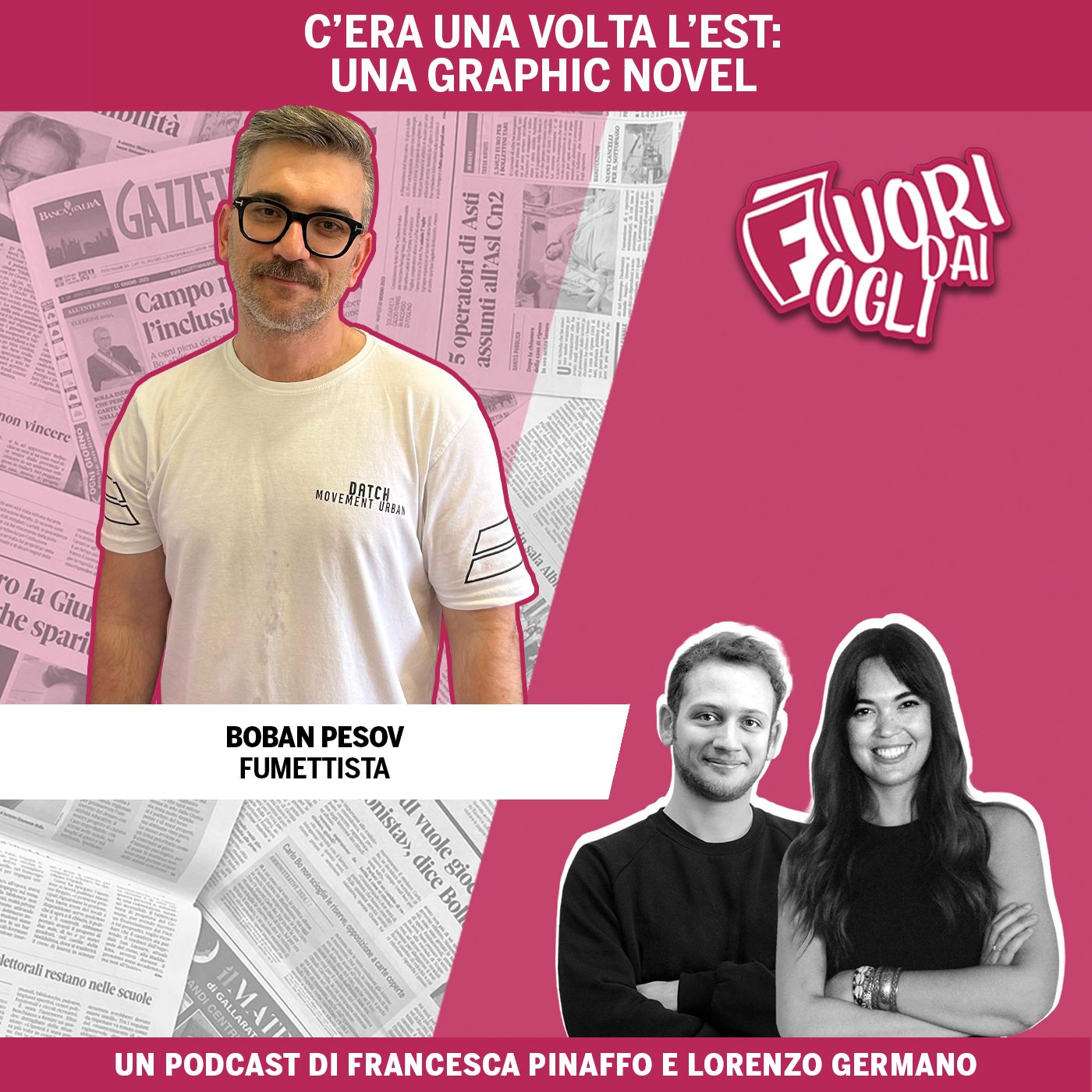 Fuori dai fogli stagione 2 - C'era una volta l'Est, una graphic novel episode artwork