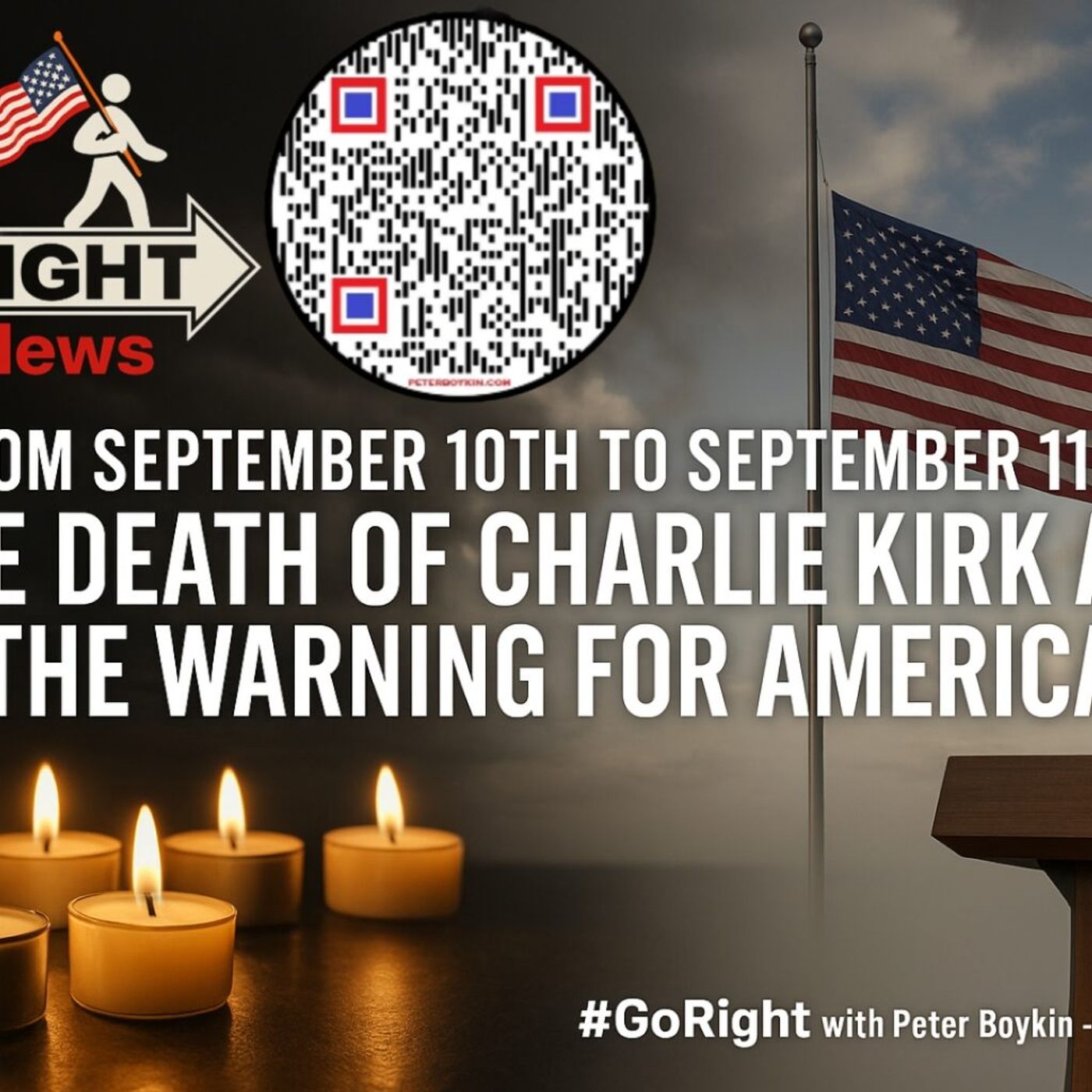 From September 10th to September 11th:  The Death of Charlie Kirk and the Warning for America