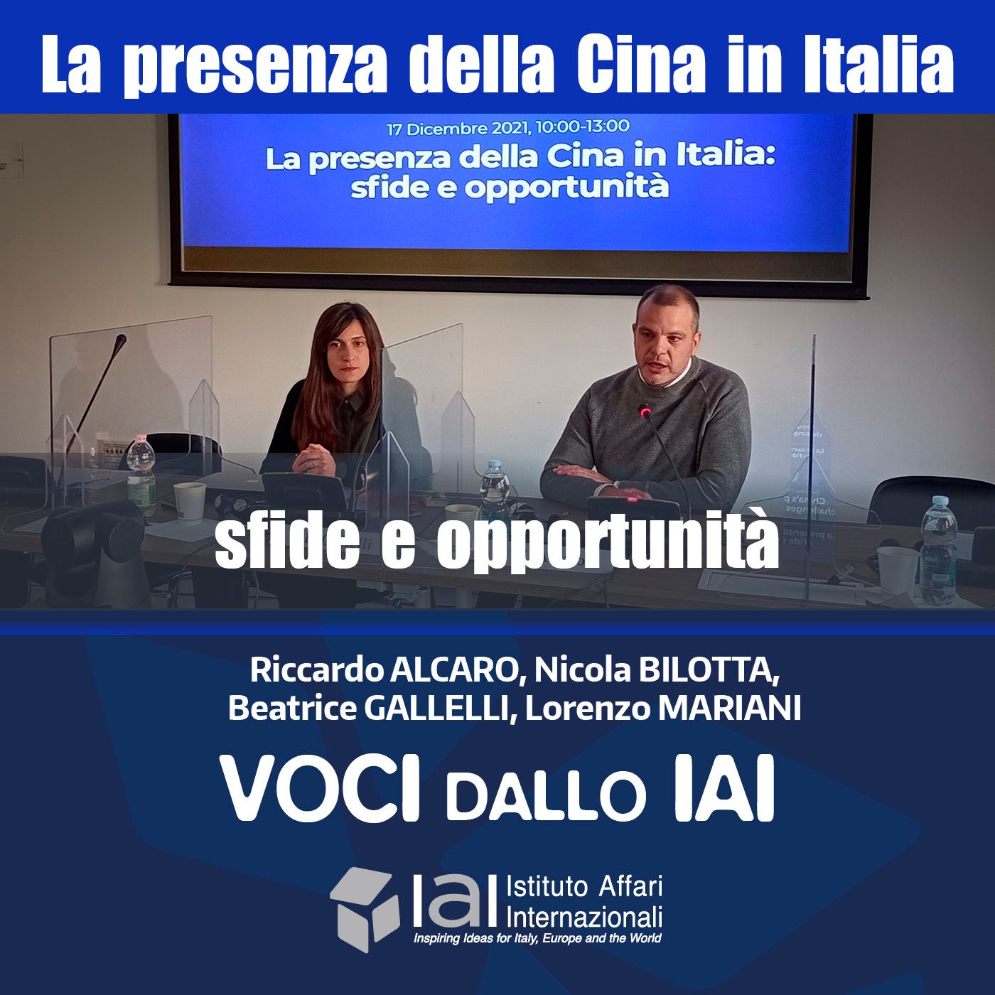 Voci dallo IAI - Istituto Affari Internazionali