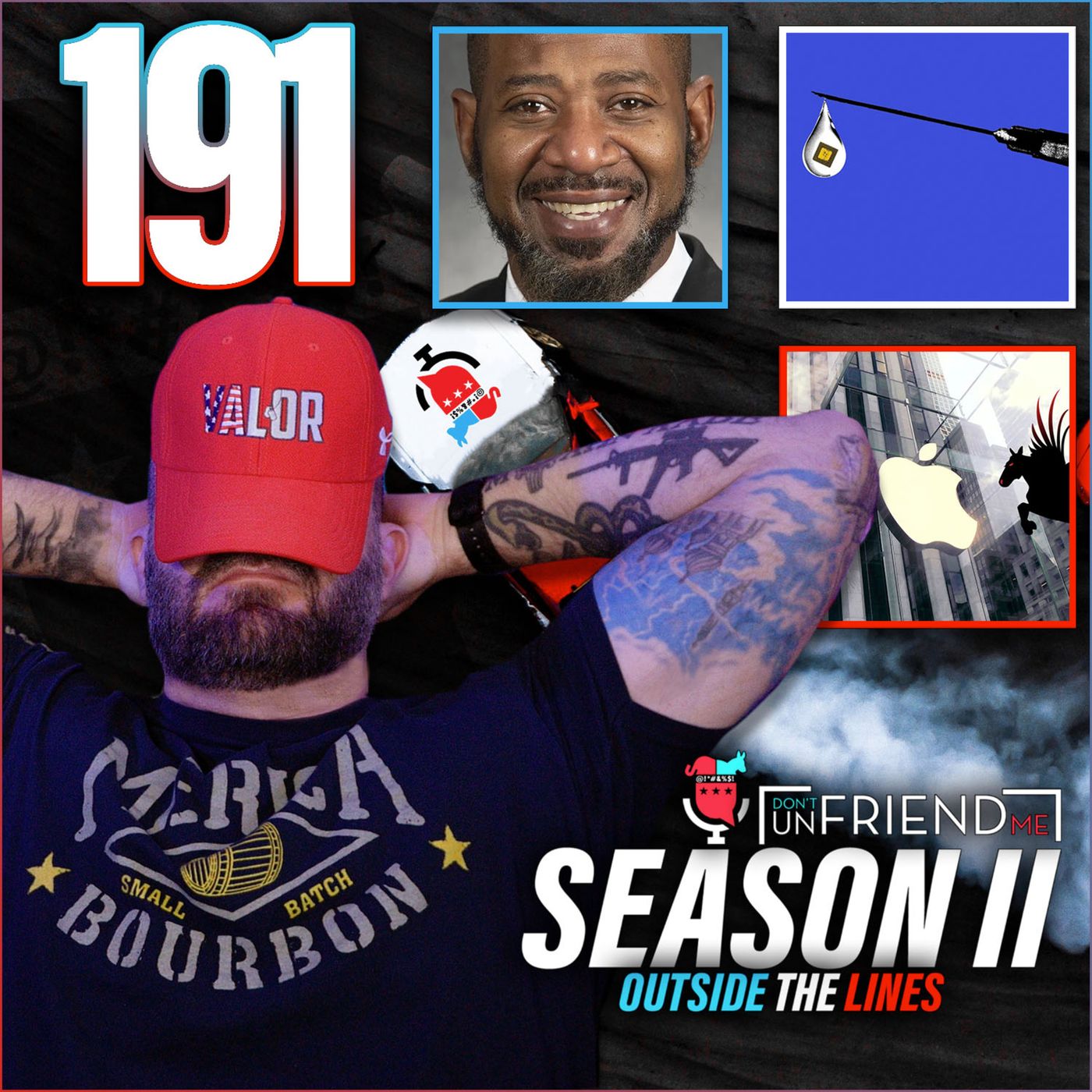#191: Rep. Thompson traffic stop. Vaccine and Microchips? Pegasus iPhone hack. episode artwork