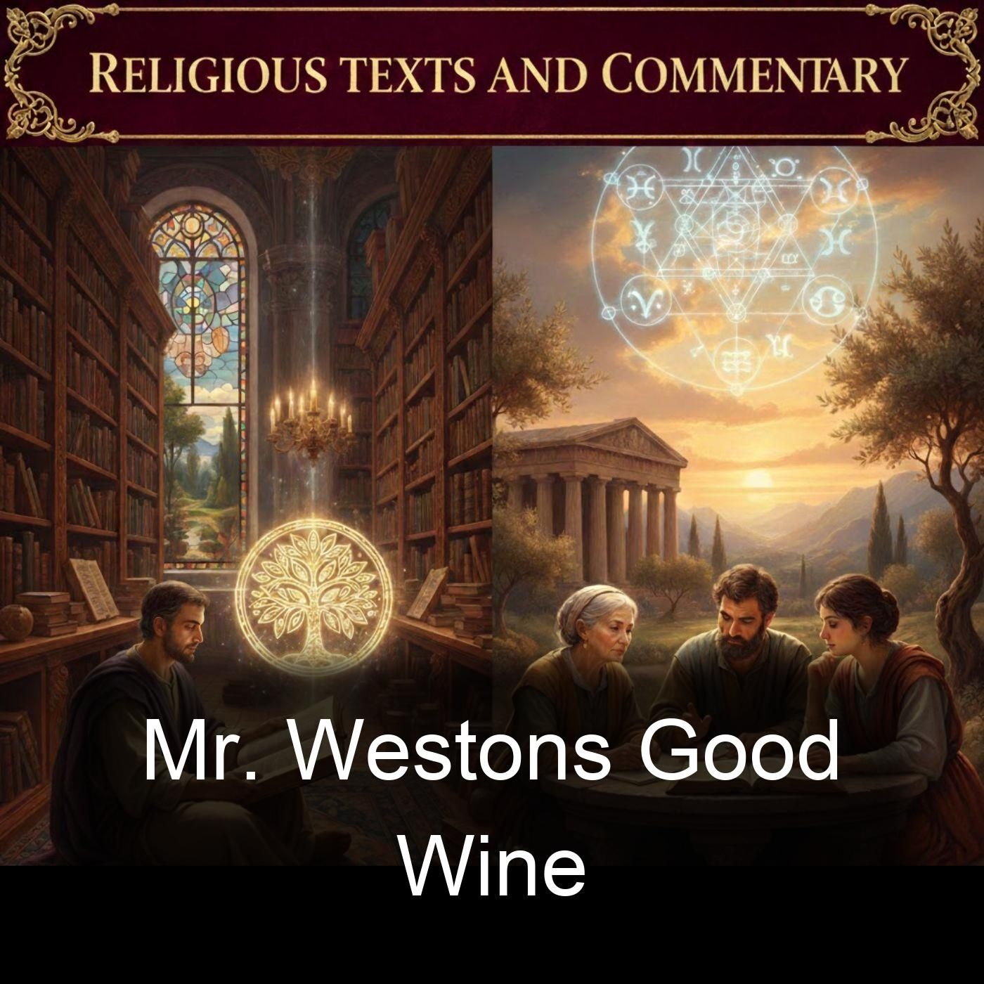 Mr. Westons Good Wine cover art