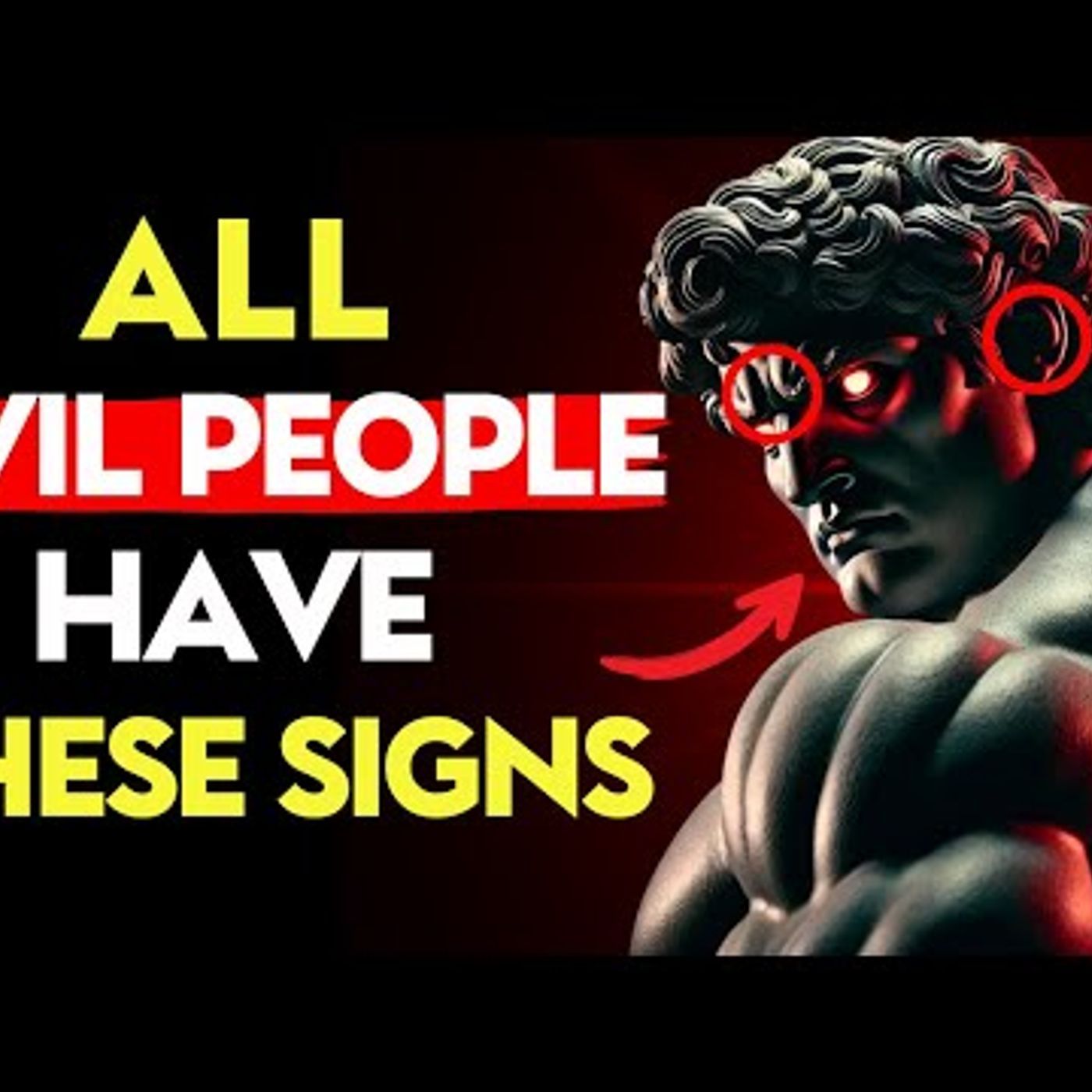7 RED FLAGS that REVEAL the PERSON next to you is EVIL _ Stoic Philosophy episode artwork