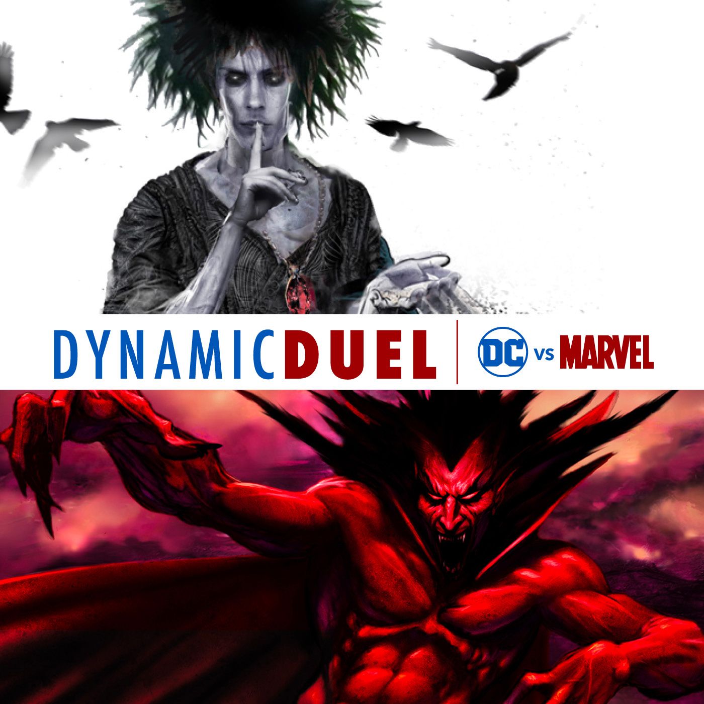 Sandman vs Mephisto Image