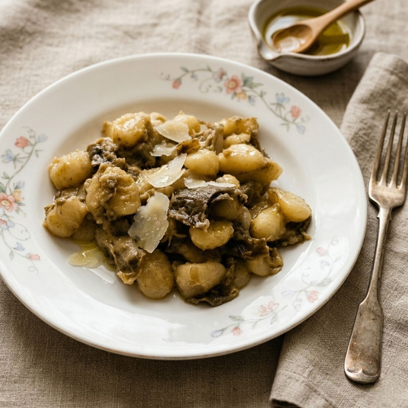 Gnocchi con carciofi: primo piatto cremoso e saporito, facile da preparare episode artwork