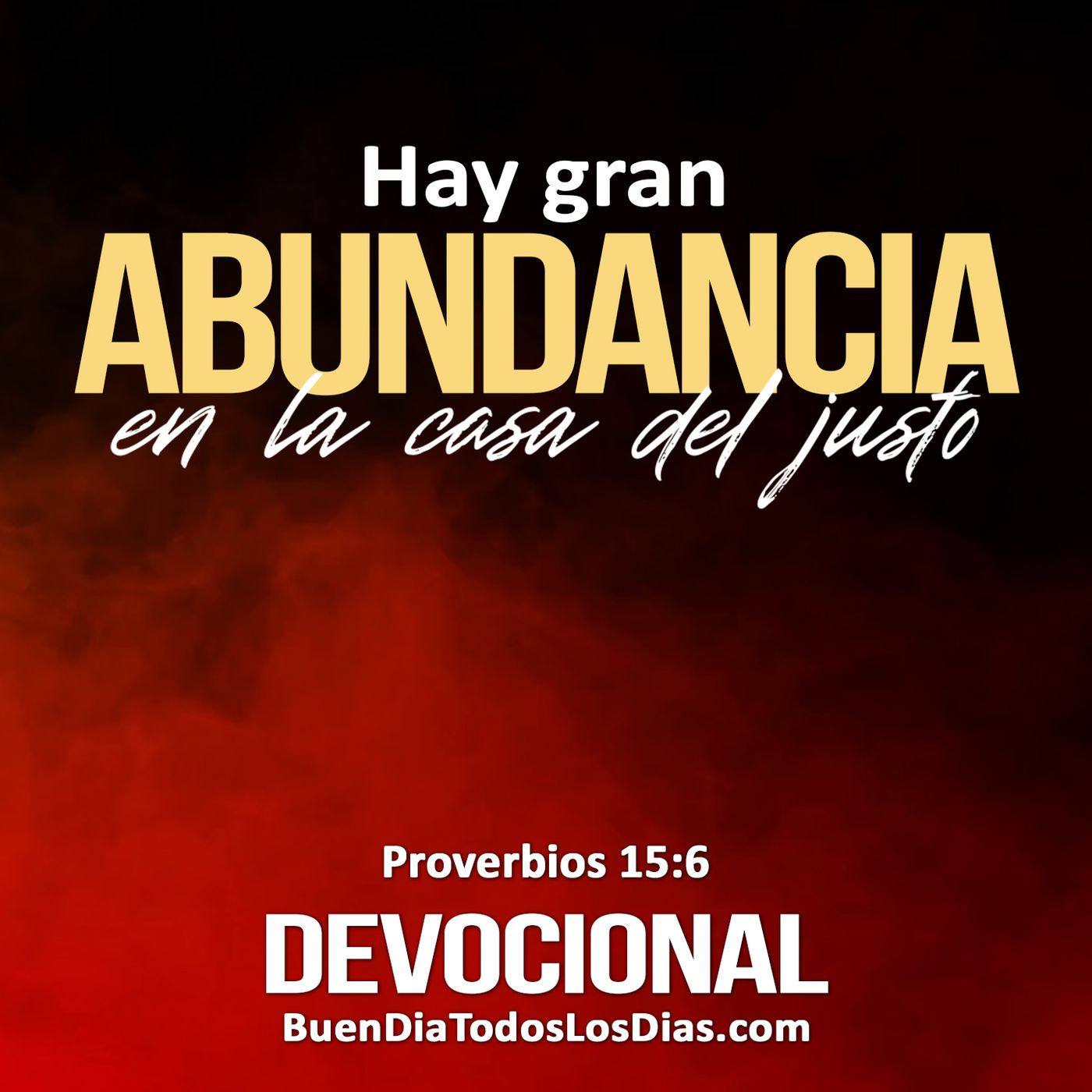 Abundancia para el justo episode artwork