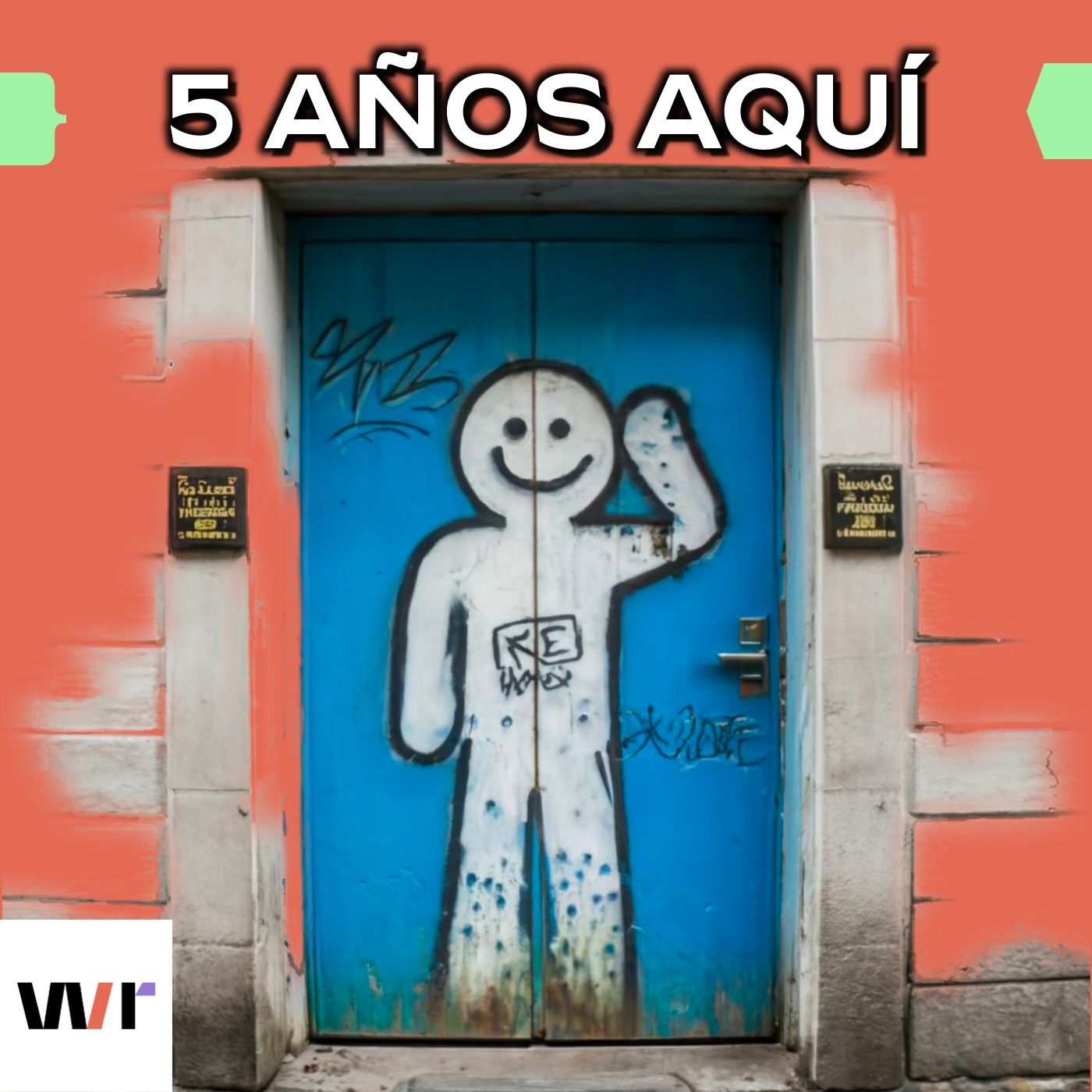 5 años en el WC