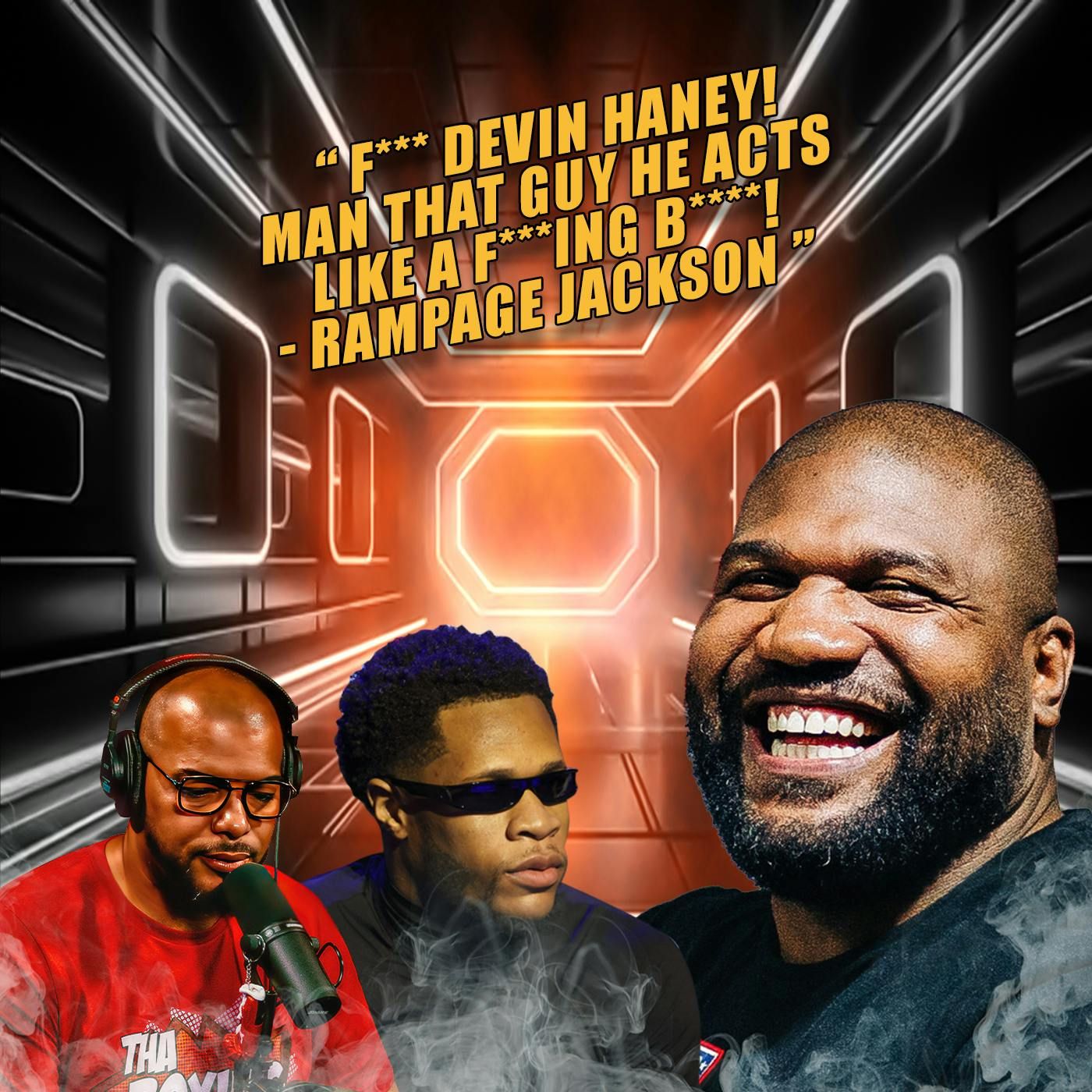 ☎️“F*** Devin Haney❗️Man That Guy He Acts Like A F***ing B****!”- Rampage Jackson👀 episode artwork