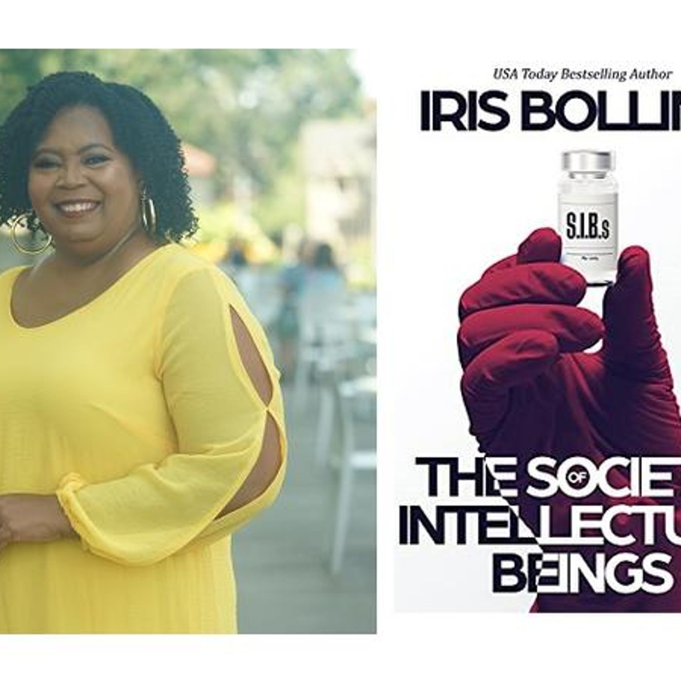 Bestselling author Iris Bolling returns to #ConversationsLIVE to talk S.I.B.s episode artwork