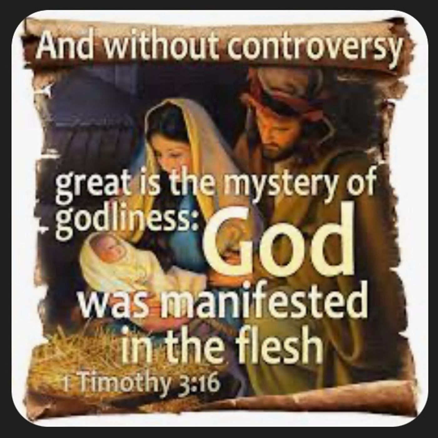 God is Manifested in the Flesh episode artwork