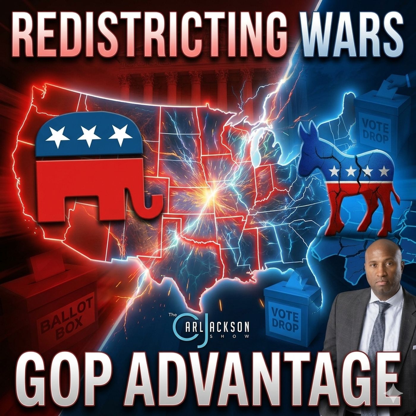 Redistricting Wars Heat Up: GOP Have A Slight Advantage