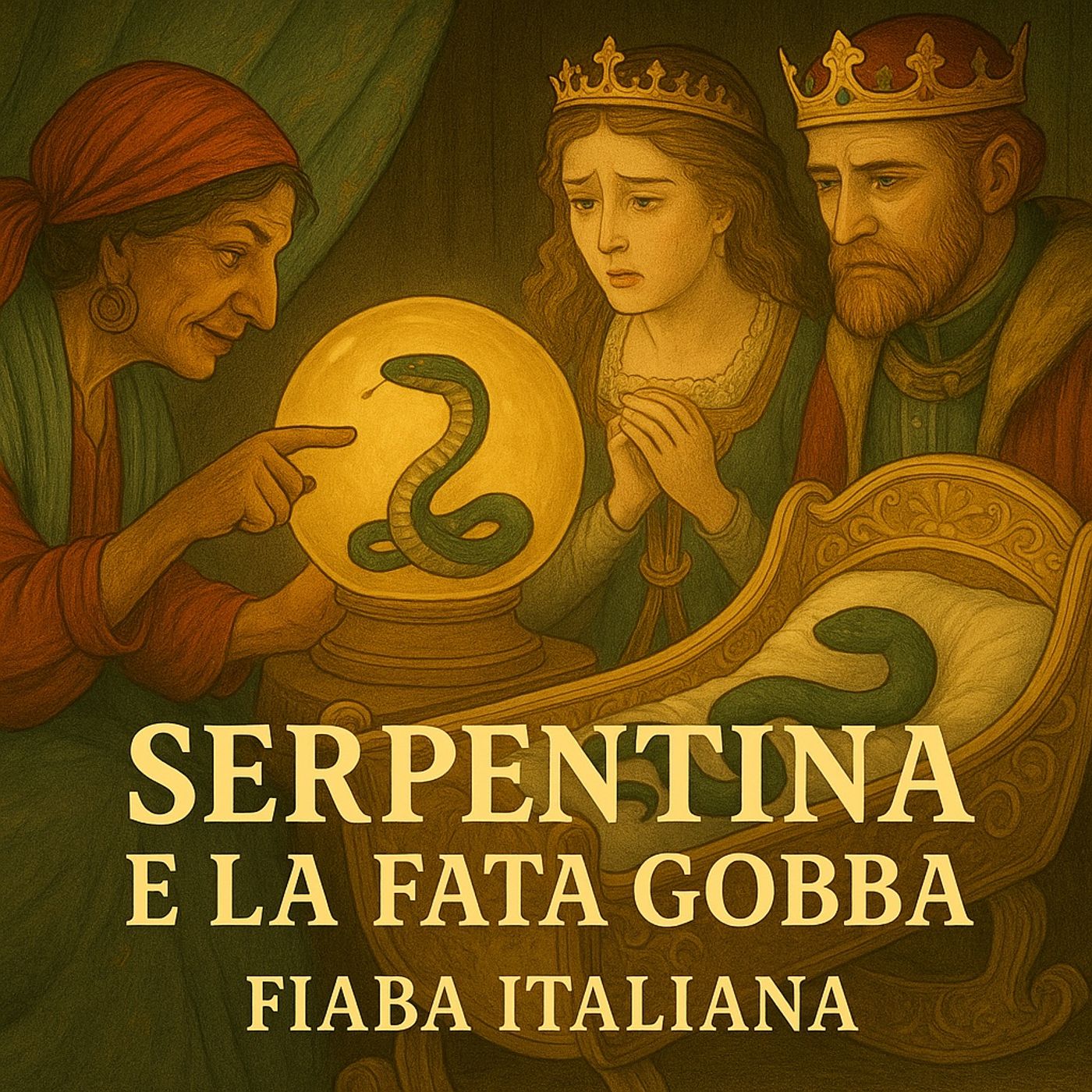 SERPENTINA E LA FATA GOBBA - Fiaba Classica Italiana
