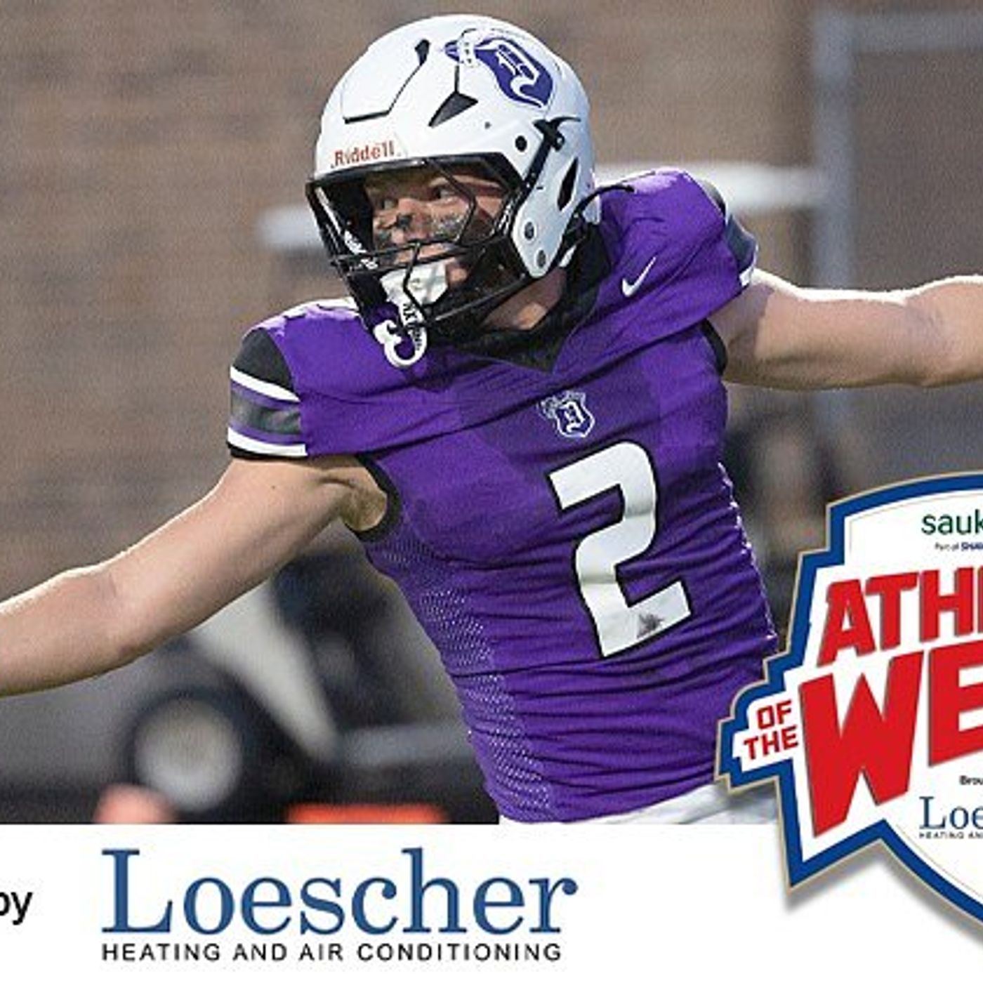 Sauk Valley Athlete of the Week: Dixon football’s Braxton Bruce episode artwork