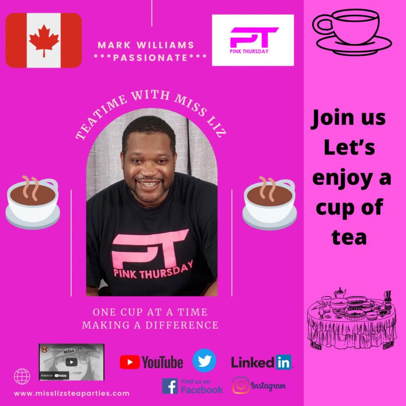Teatime with Miss Liz