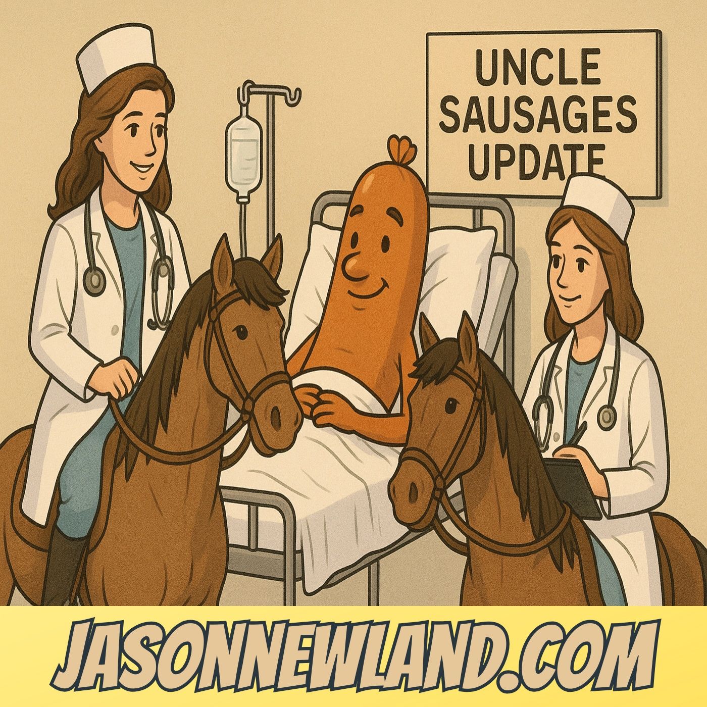 (no music) (10 hours) Uncle Sausages Update | LMBYTS #1392 | Jason Newland | 13th July 2025