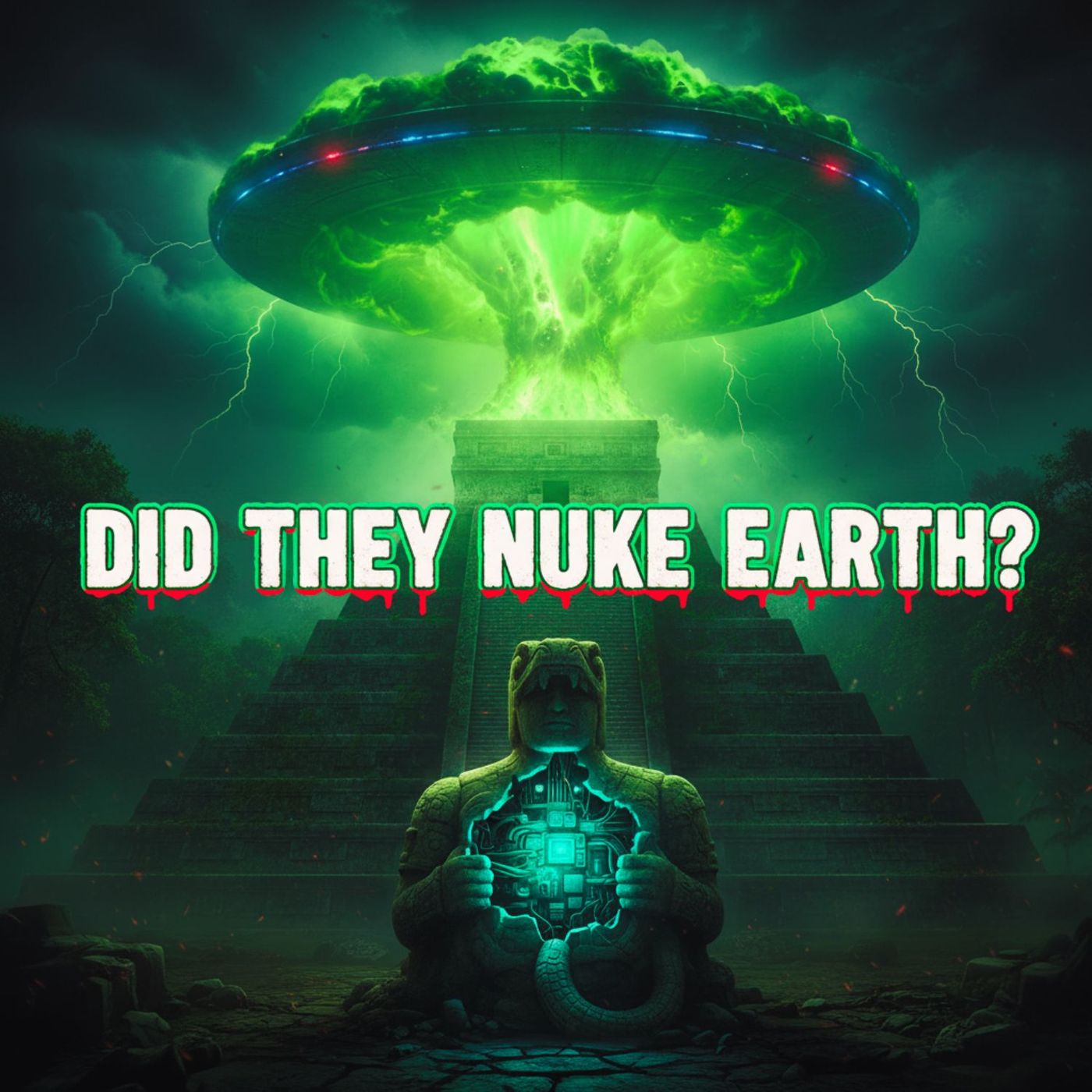 Ancient Aliens: Did They Nuke Earth? (Aztec Blood Rituals, Evil Gods & Dark Forces) episode artwork