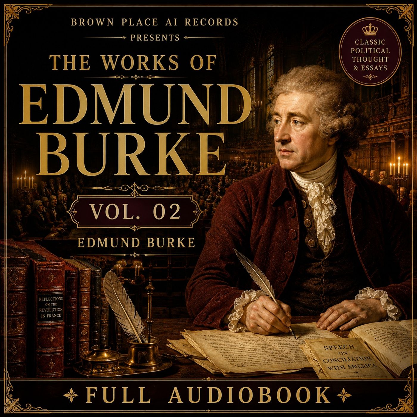The Works of Edmund Burke, Vol. 02 | Classic Political Philosophy & Essays | Full Audiobook Part 1 episode artwork