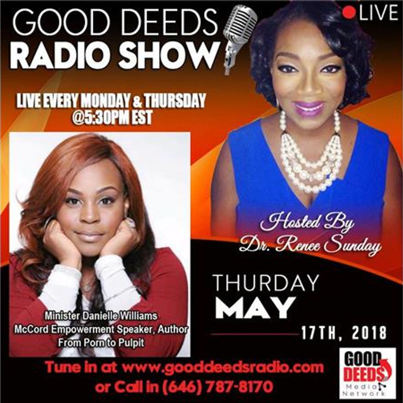 Dr. Renee Sunday\'s show