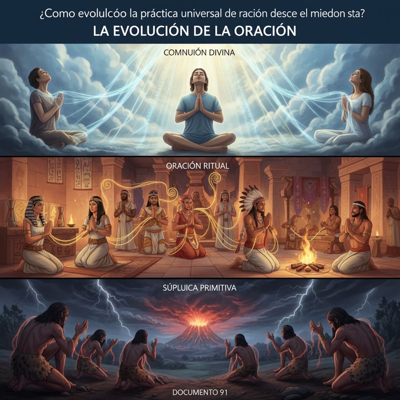 Urantia D091 | Cómo la Oración Evolucionó de Fórmula Mágica a Diálogo con Dios