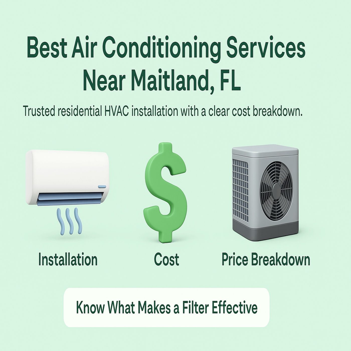 Best Air Conditioning Services Near Maitland, FL | Trusted Residential HVAC Installation Company Cost & Price Breakdown