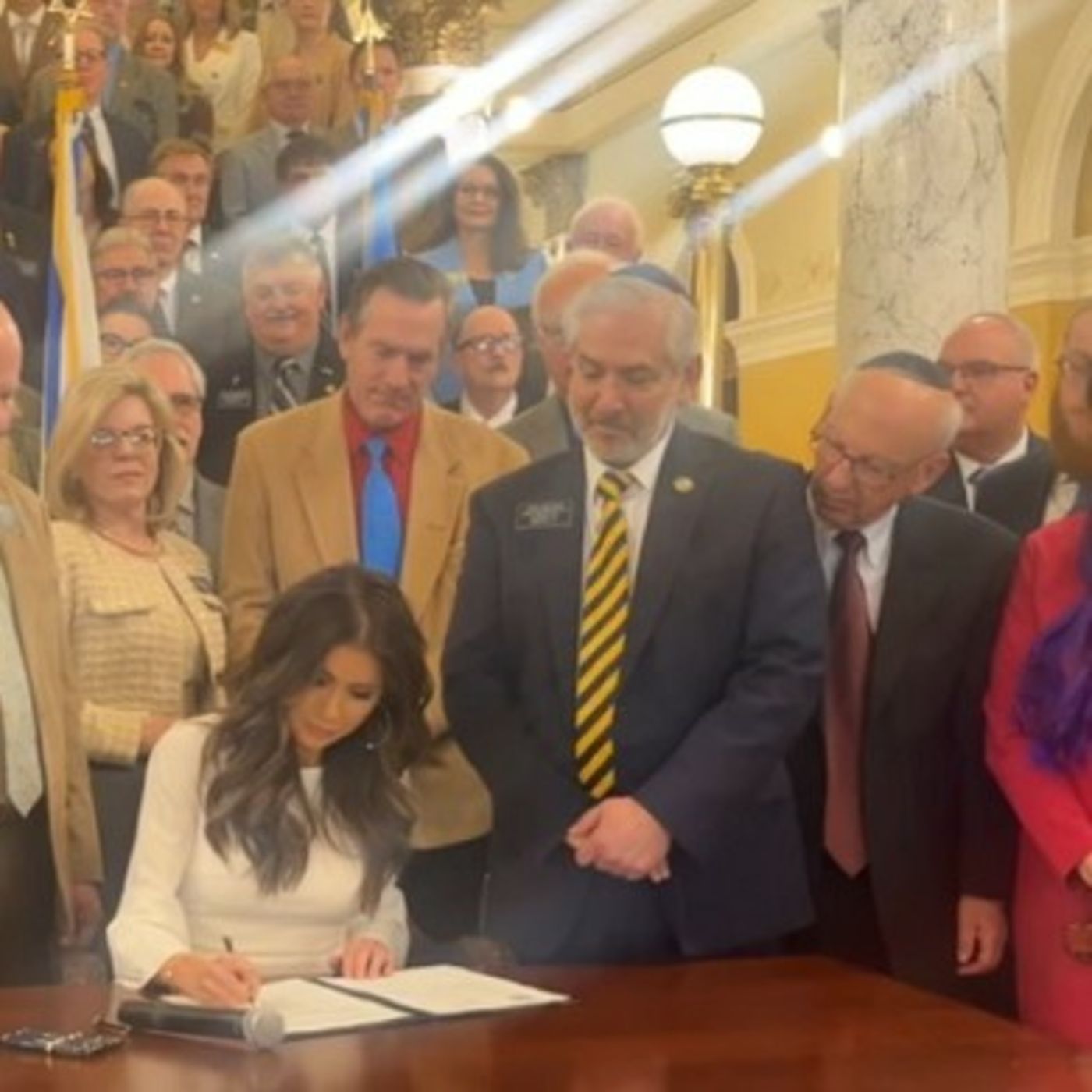 Gov. Noem Signs Strongest Hate Crime Bill & Divided We Fall