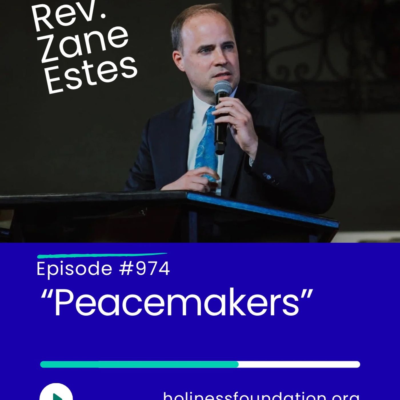 Rev. Zane Estes- “Peacemakers” episode artwork
