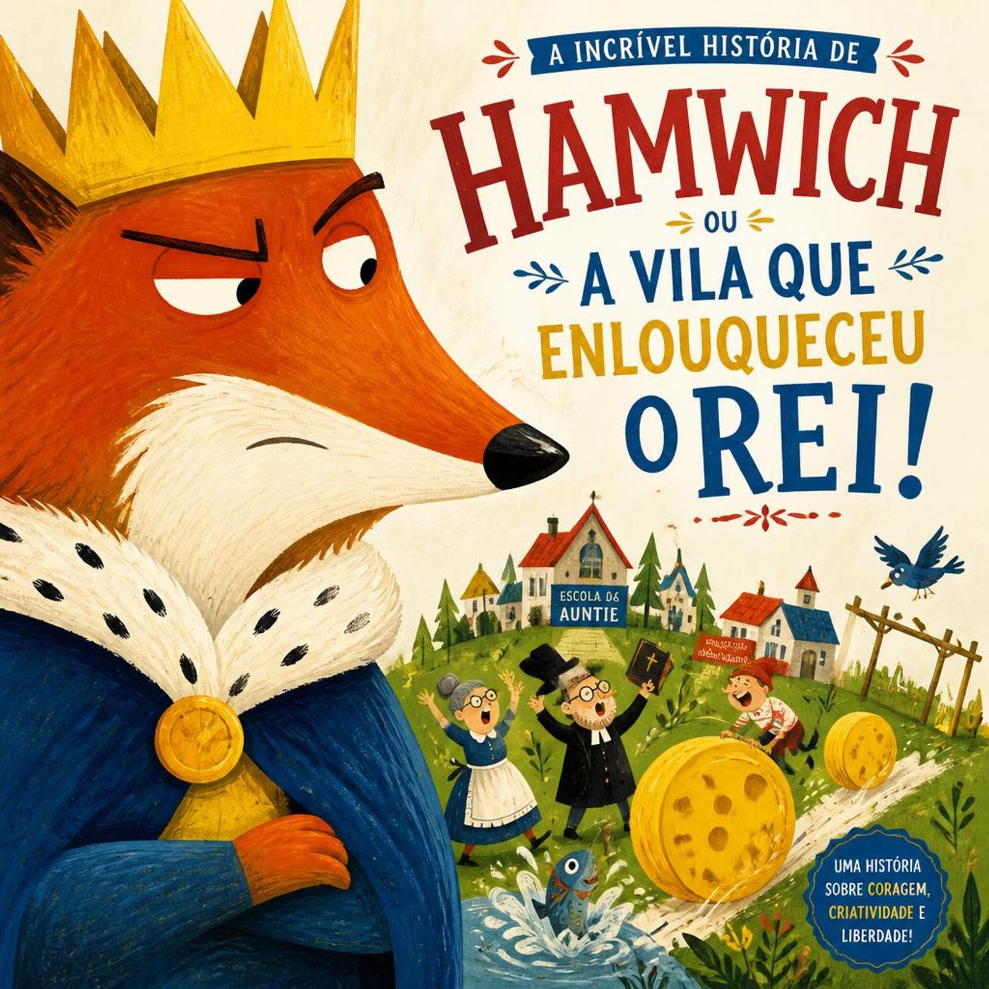 Hamwich e o Plano Maluco para Enganar o Rei ｜ Conto popular