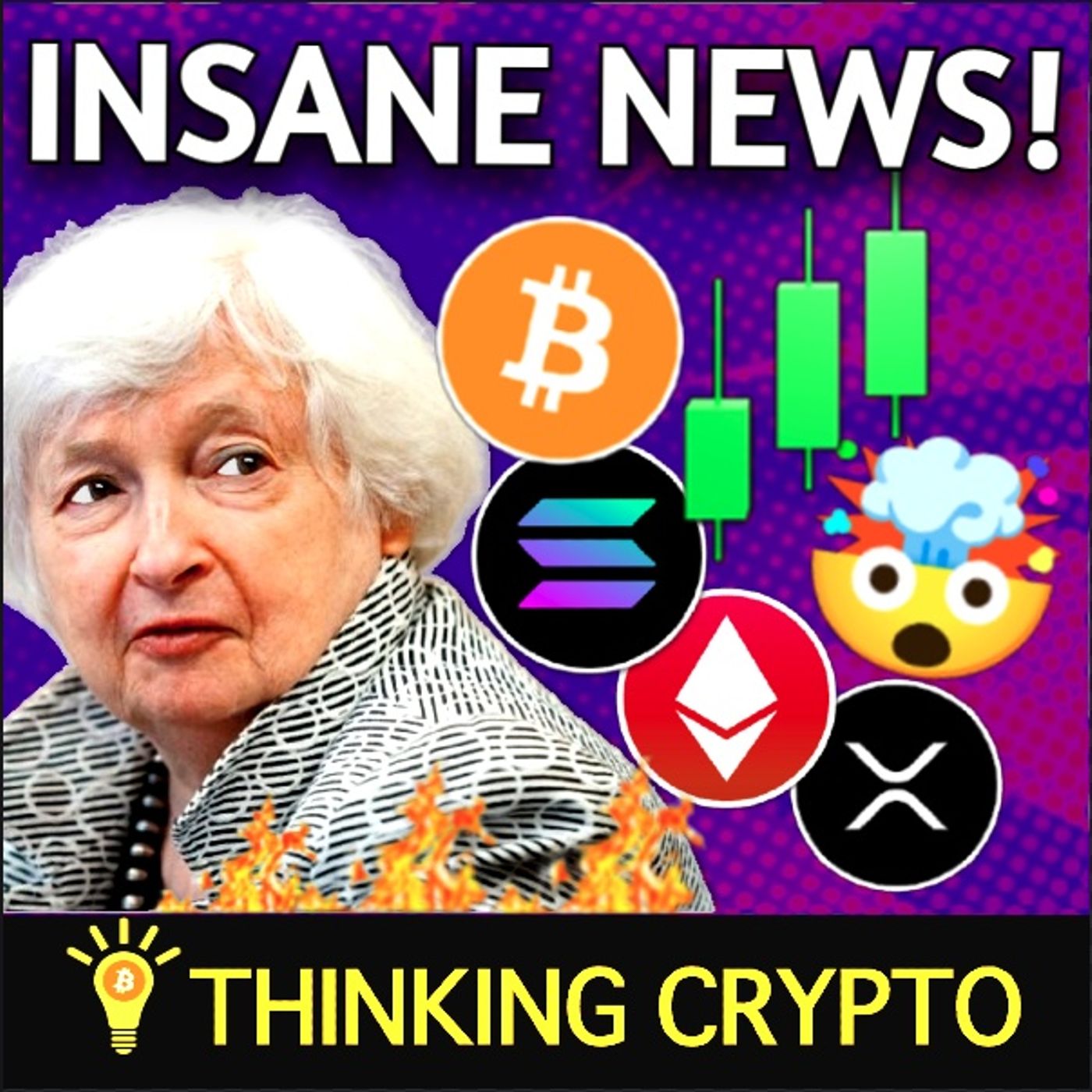 🚨US TREASURY BULLISH ON STABLECOINS, MICROSTRATEGY $42 BILLION FOR BITCOIN, & SOLANA ETF!