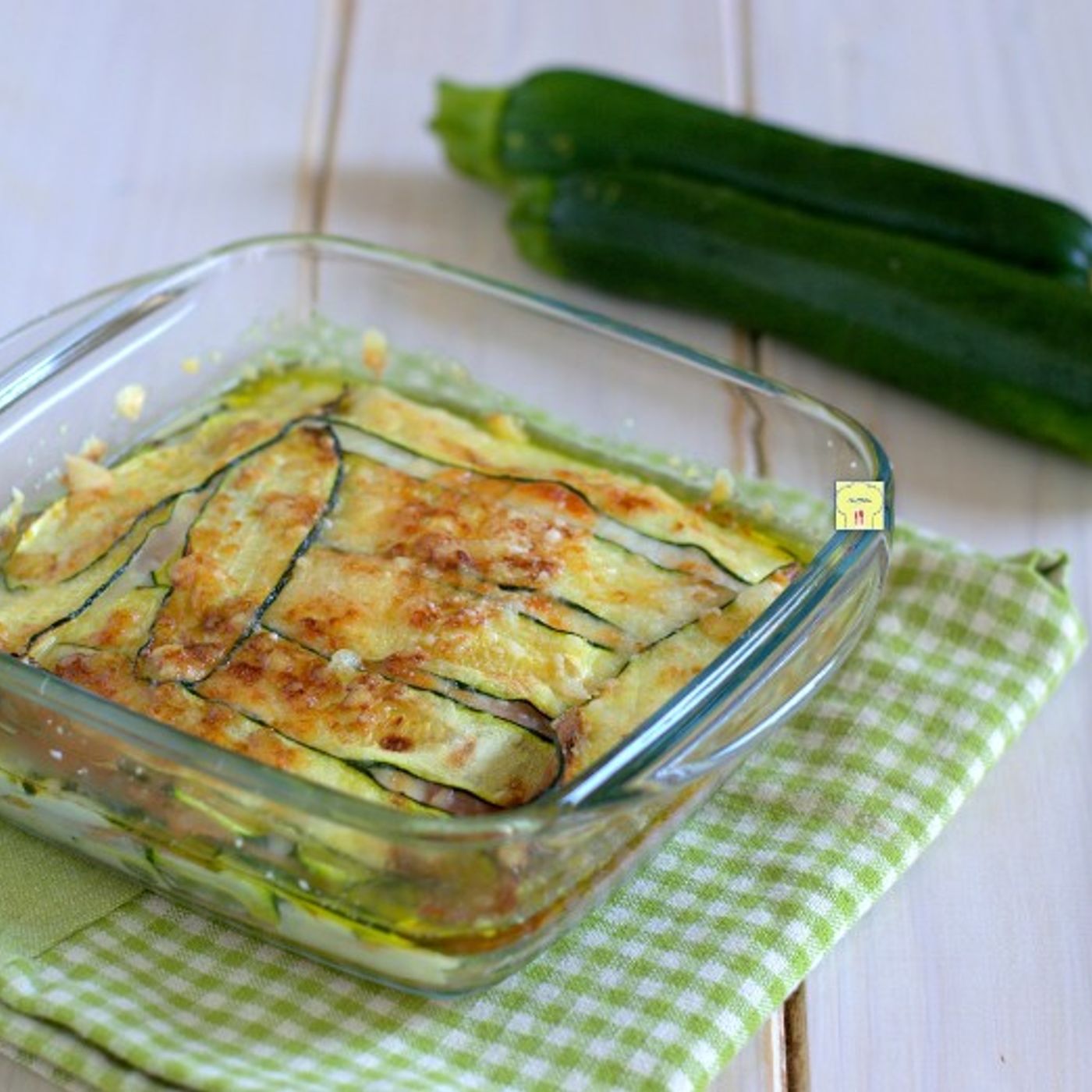 Parmigiana bianca di zucchine in friggitrice ad aria episode artwork