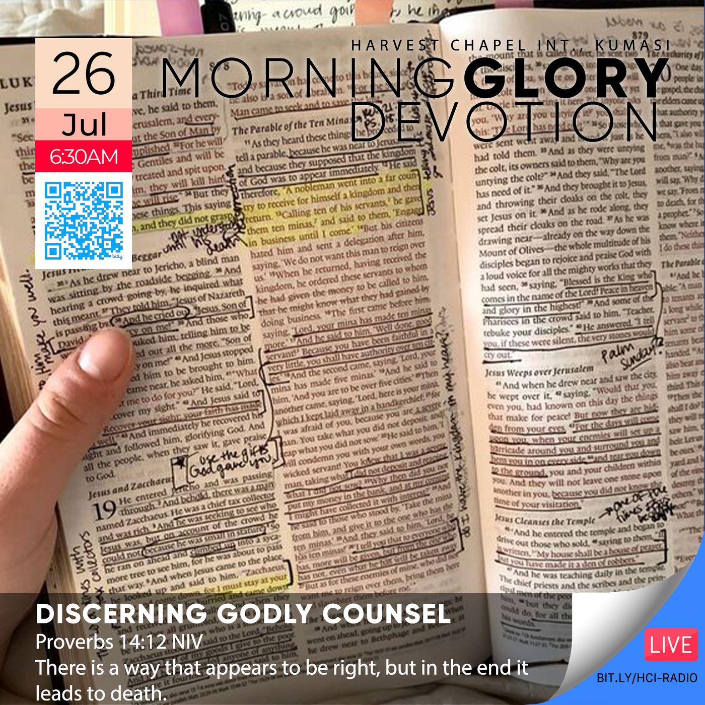 MGD: Discerning Godly Counsel
