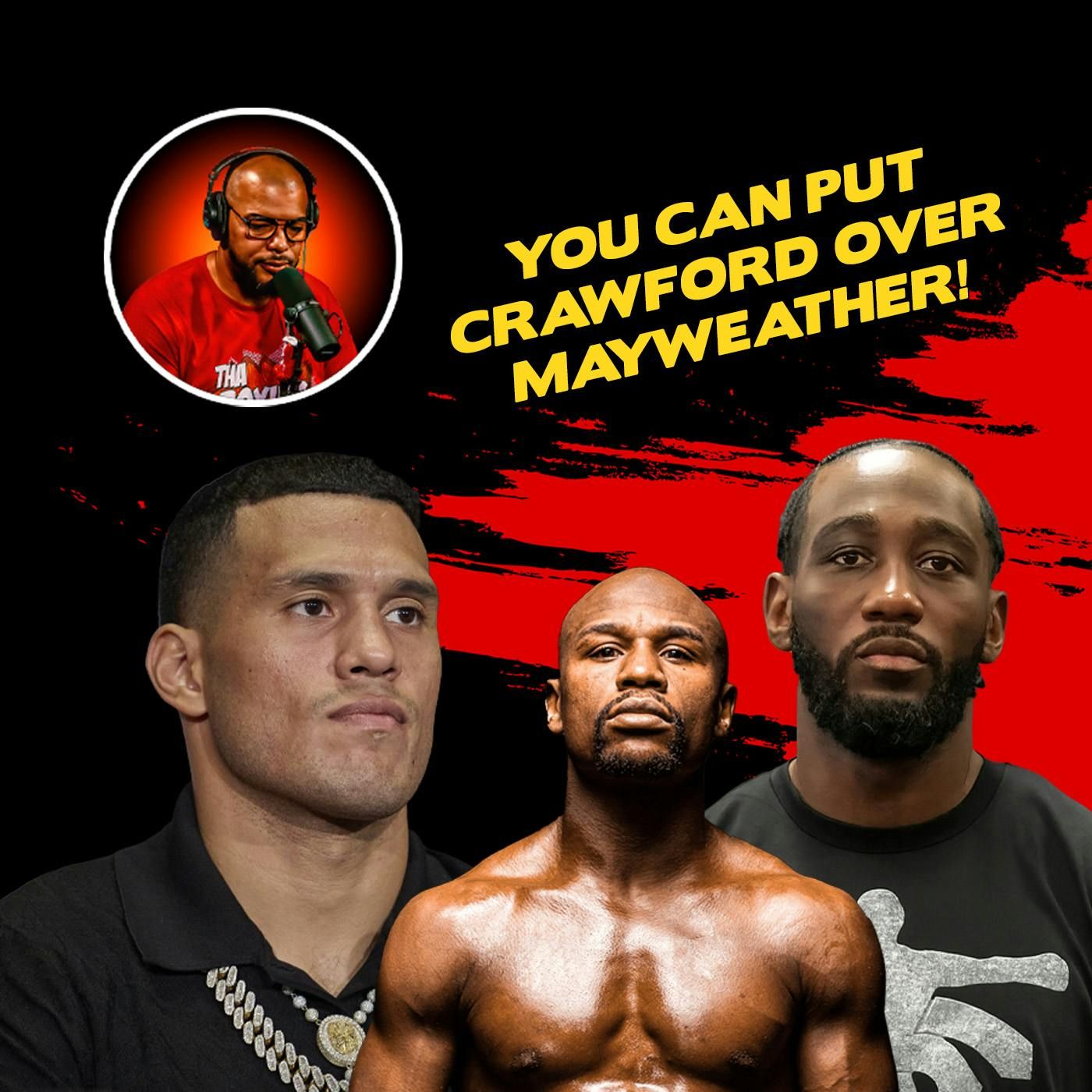 ☎️Crawford-Mayweather GOAT Debate: Benavidez Says Bud Dared More Than Floyd🔥 episode artwork