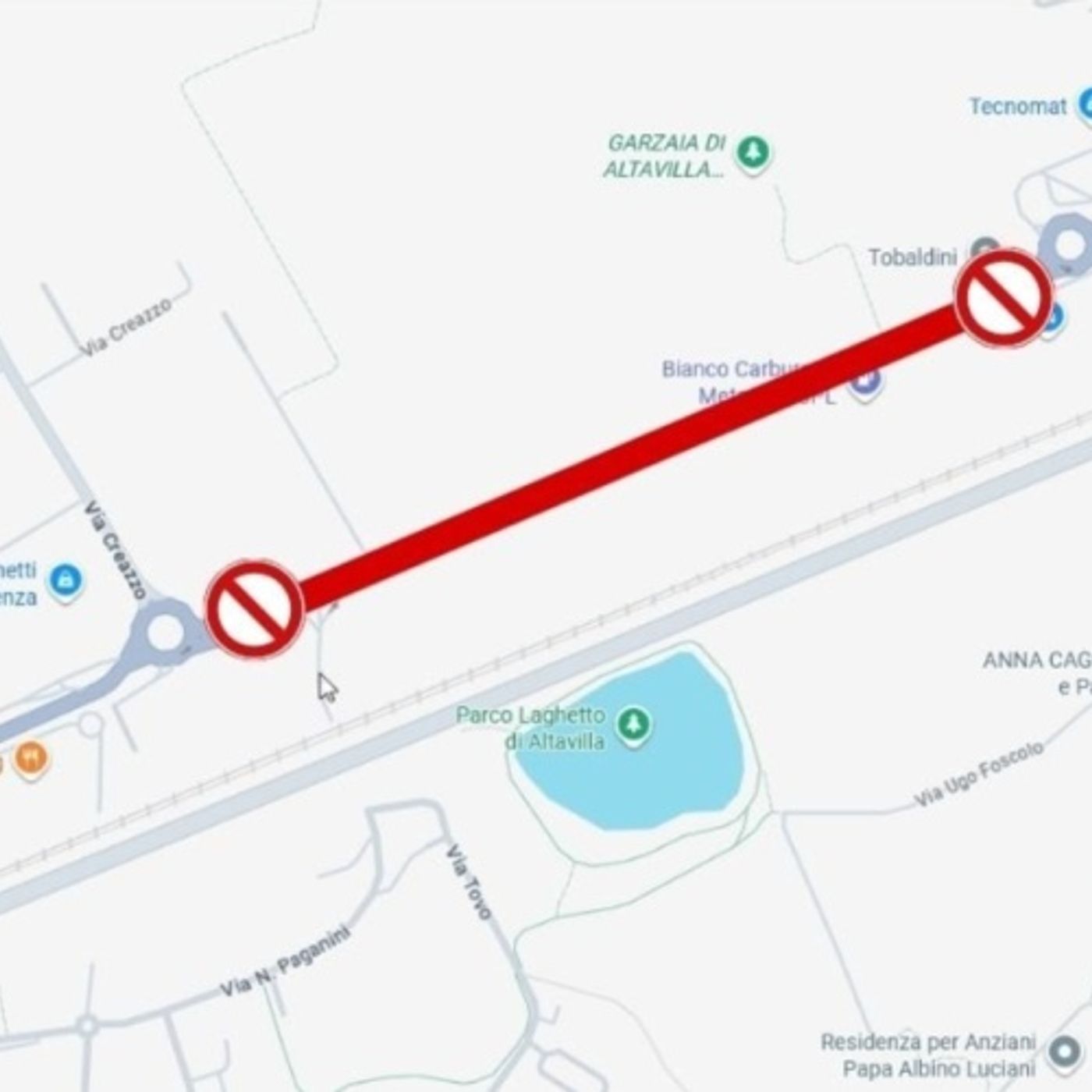 Cantiere notturno sulla statale 11: tratto Bonometti-Tecnomat chiuso dalle 21 alle 5
