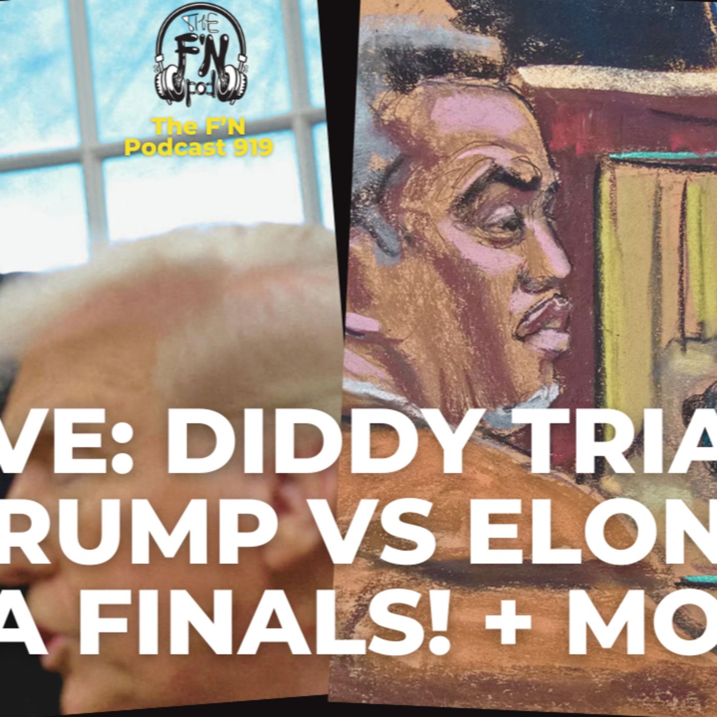 🔴 LIVE: Diddy Trial SHOCKWAVES! Trump vs Elon WAR! NBA Finals & Breaking News!