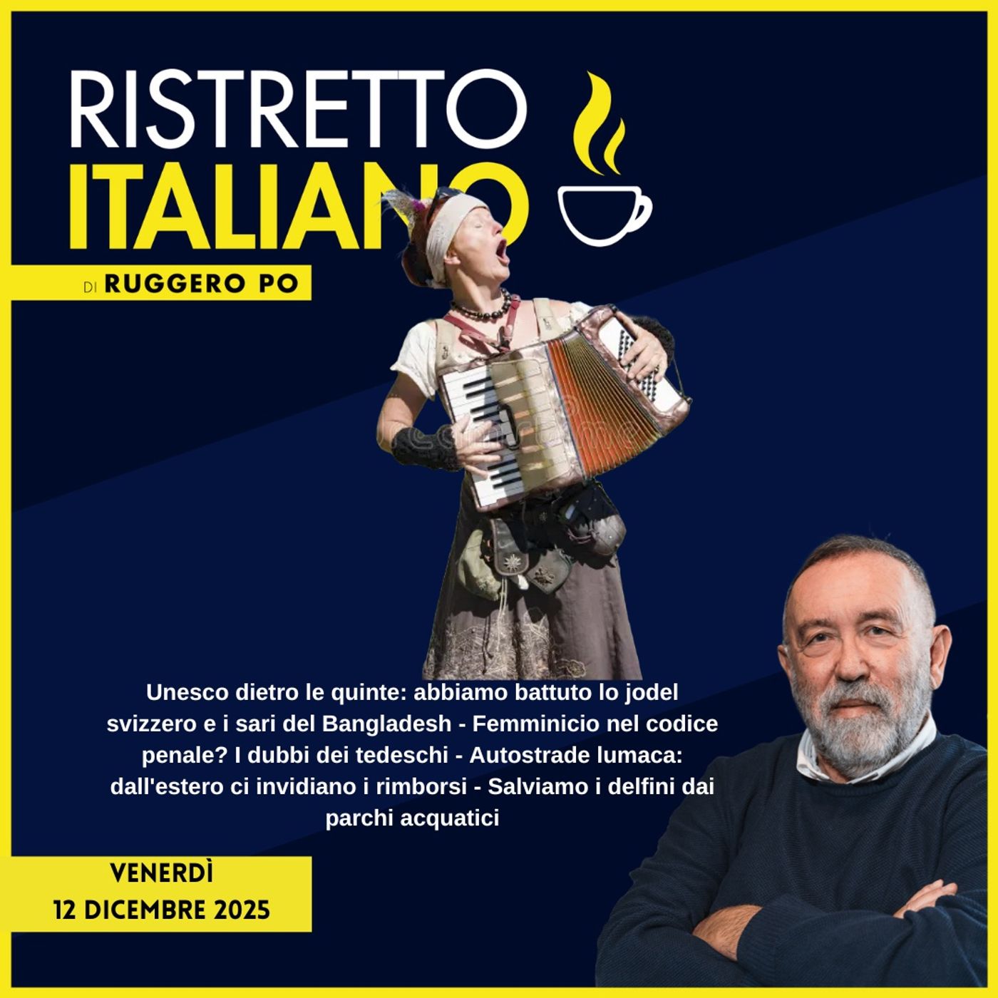 Ristretto Italiano - 12 dicembre 2025 episode artwork