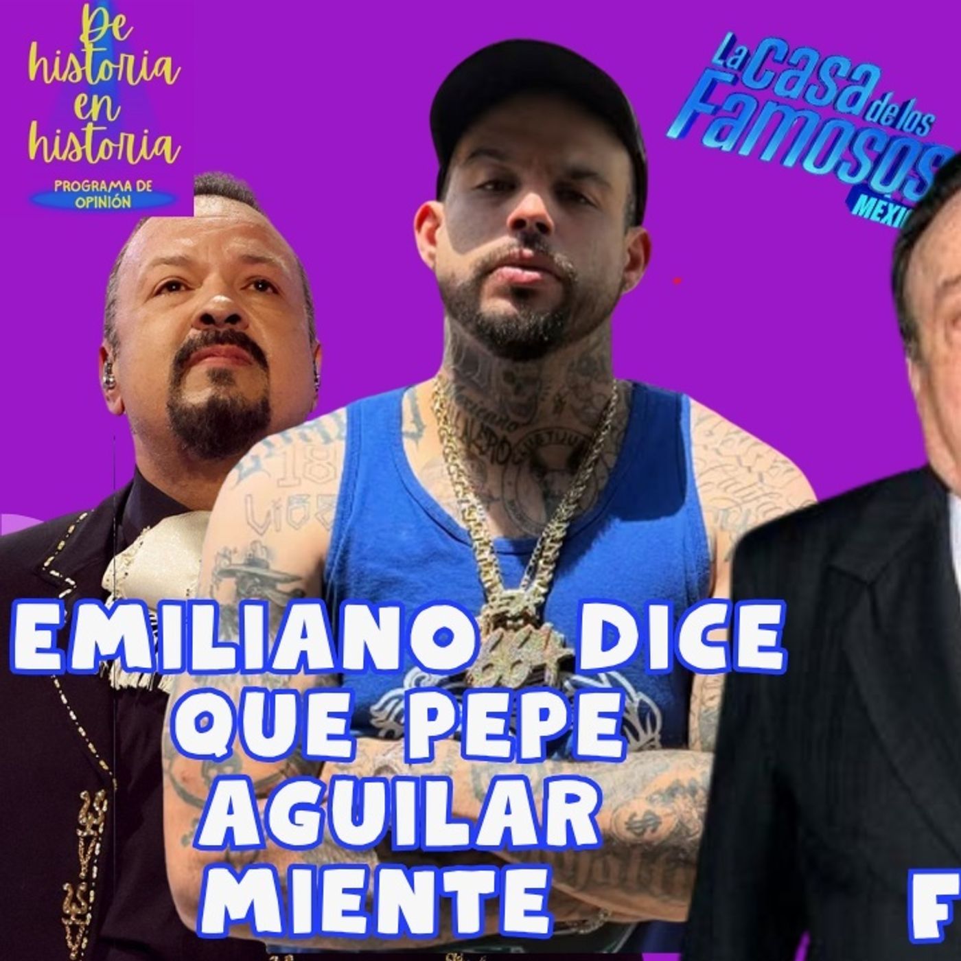 Emiliano Aguilar desmiente a Pepe Aguilar