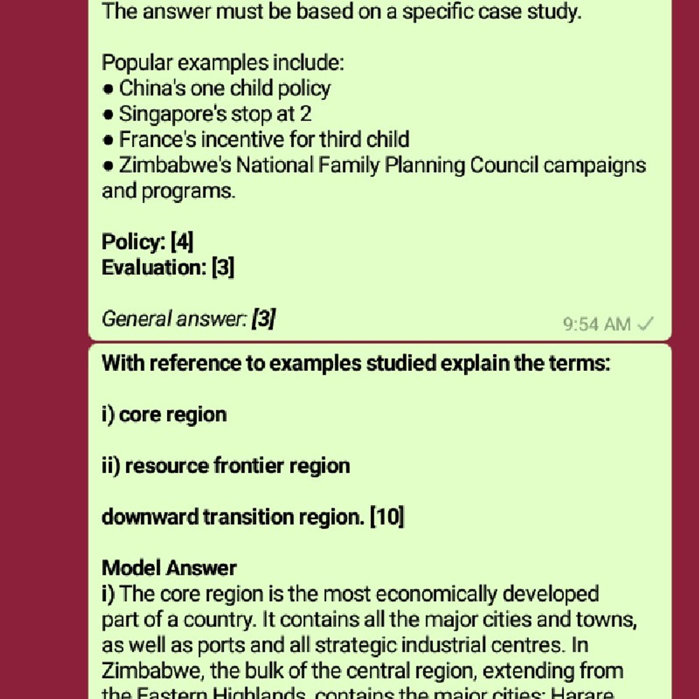 GEOGRAPHY PAPER 2 PREPARATION episode artwork