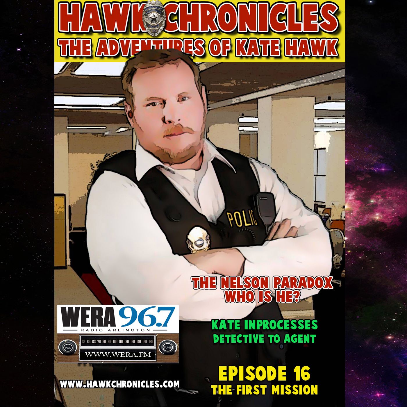 Episode 16 Hawk Chronicles "The First Mission" episode artwork