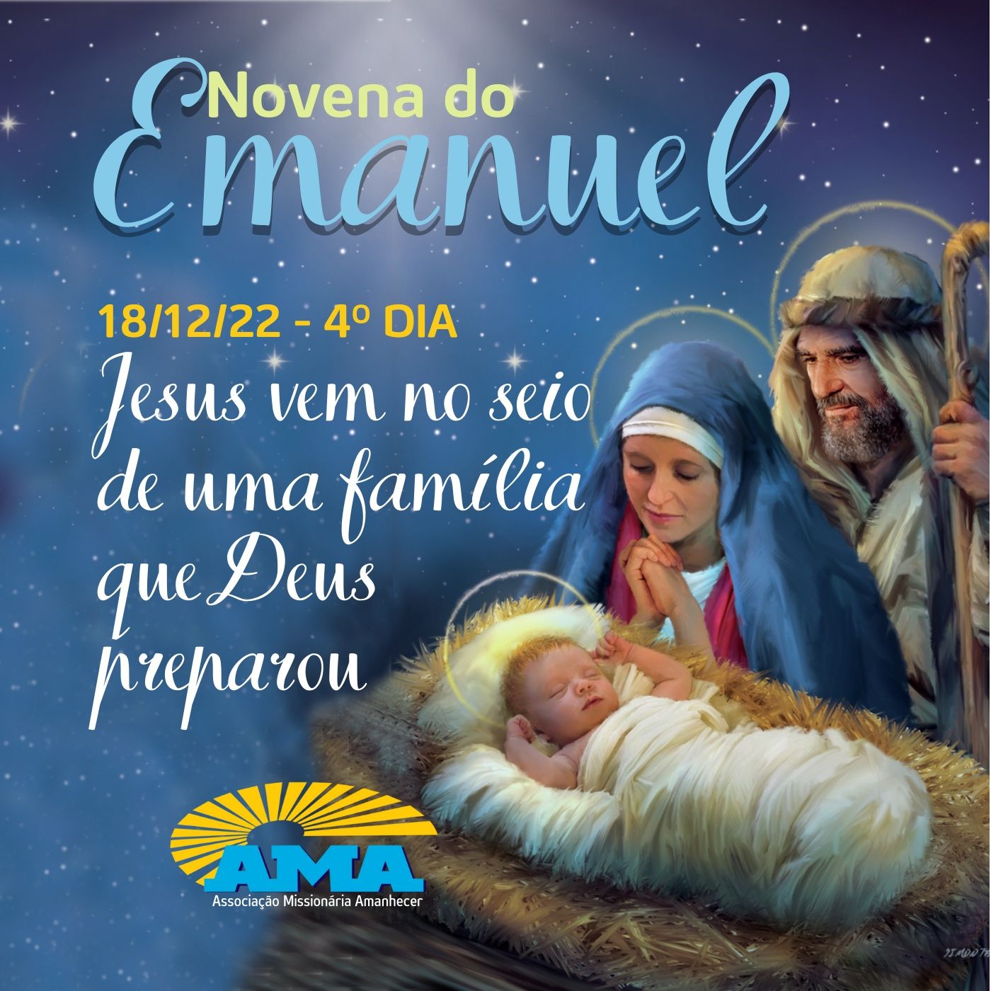 NOVENA DO NATAL 2022 - Novena do Emanuel com o Pe. João Carlos,SDB