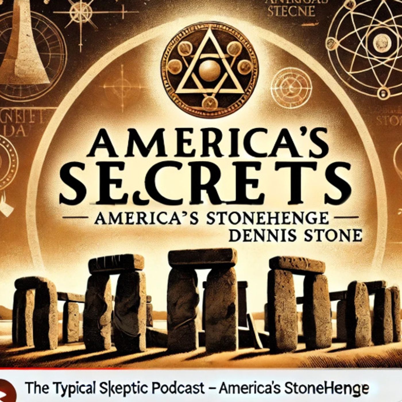 "Unveiling America’s Stonehenge: Ancient Mysteries with Dennis Stone" - TSP # 1842 episode artwork