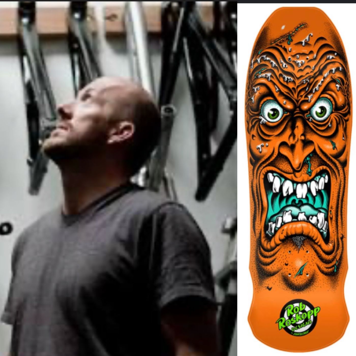Rob Roskopp Founder of Santa Cruz Bikes, Skateboard Legend episode artwork