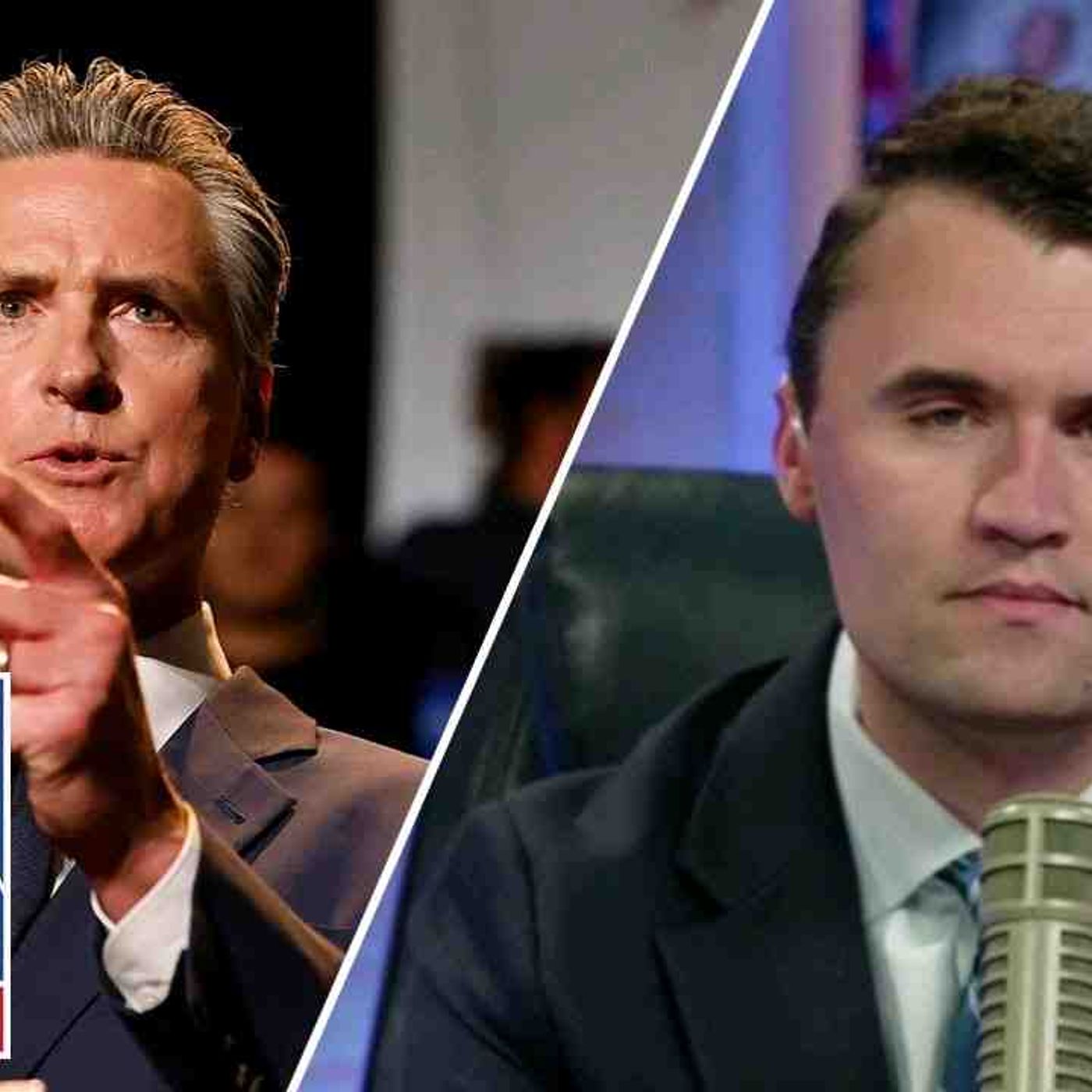 Gavin Newsom is _INAUTHENTIC and FRAUDULENT__ Charlie Kirk episode artwork