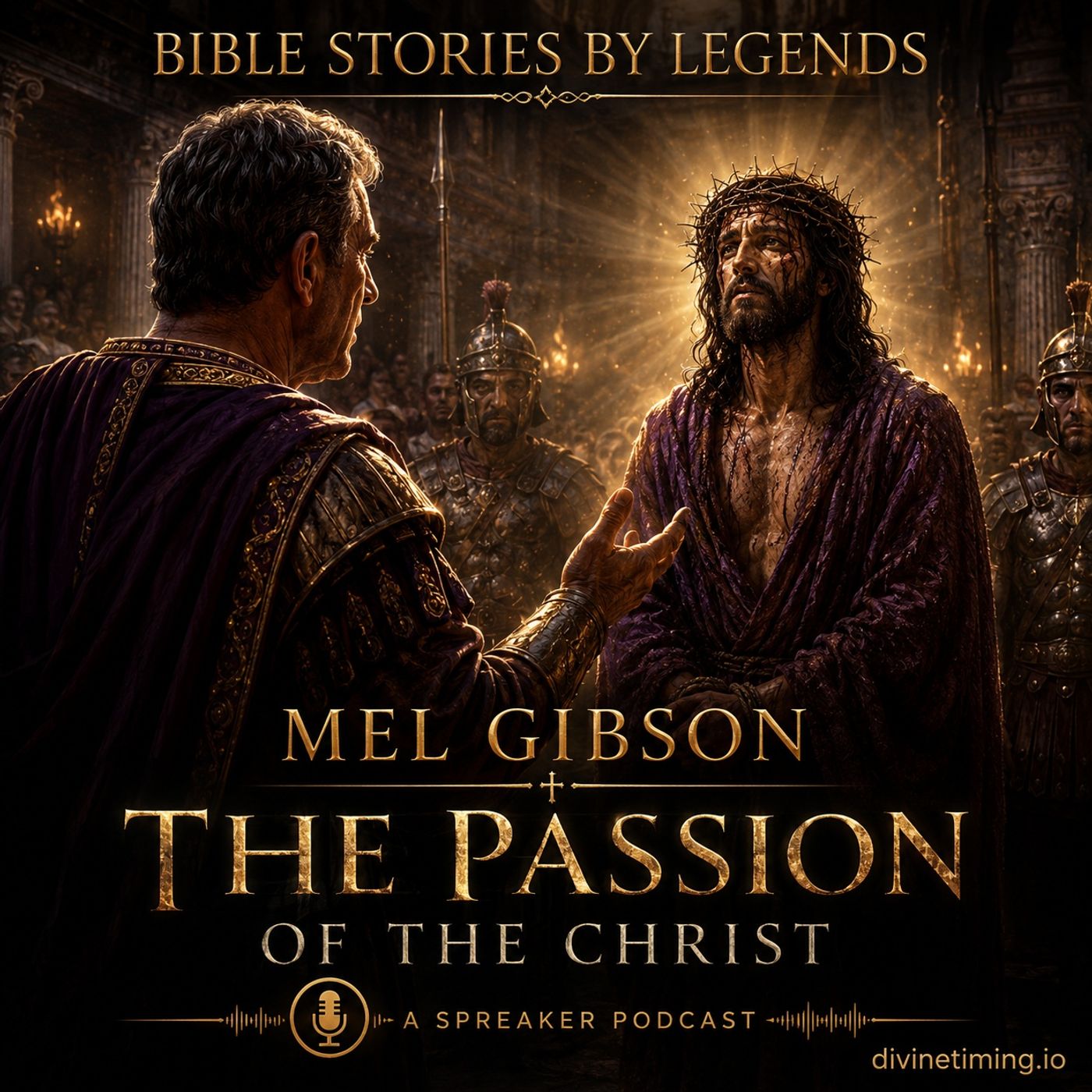 Bible Stories by Legends Mel Gibson & The Passion of the Christ - The Complete Story! ⚡ episode artwork