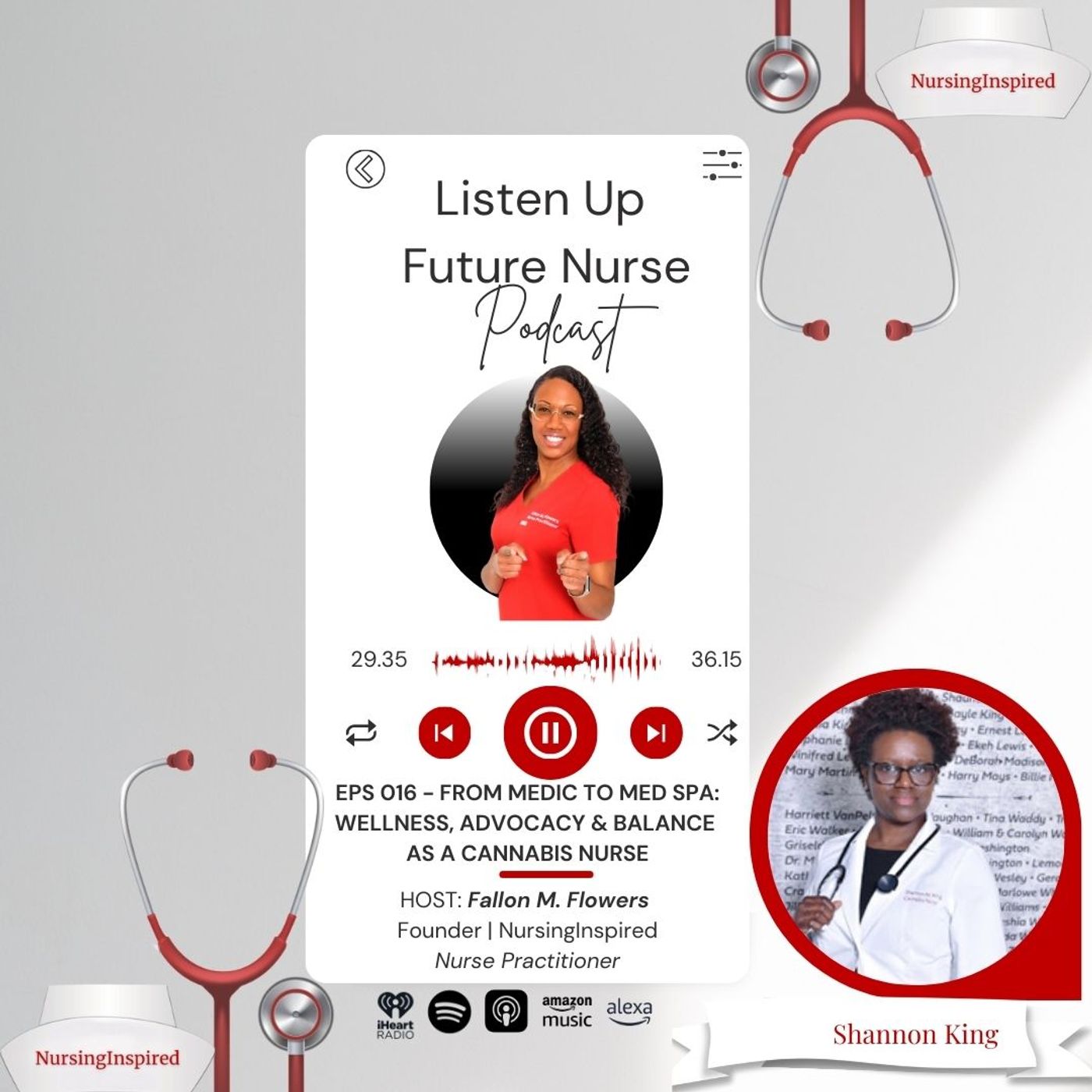 Listen Up Future Nurse podcast cover