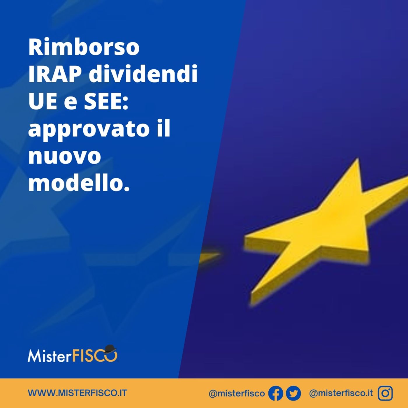 Rimborso IRAP dividendi UE e SEE: approvato il nuovo modello episode artwork
