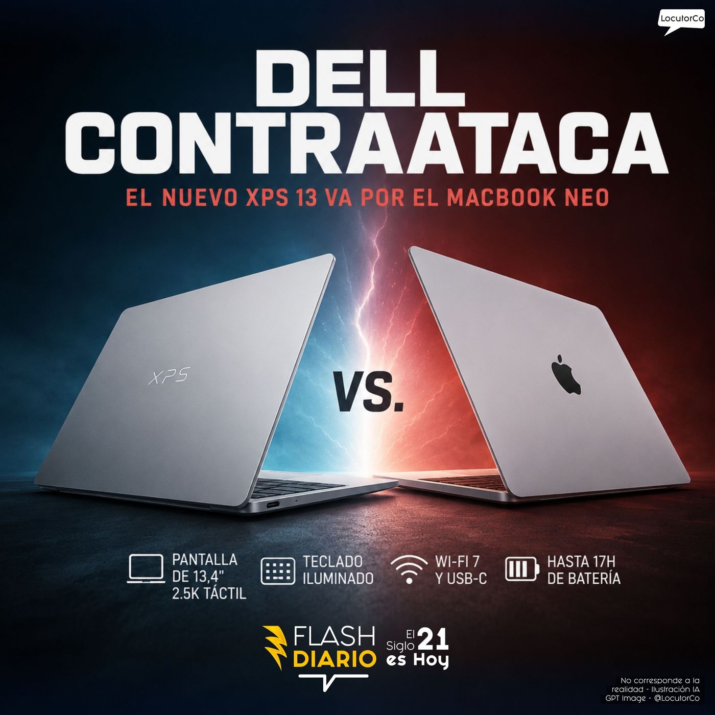 Dell contraataca al MacBook Neo