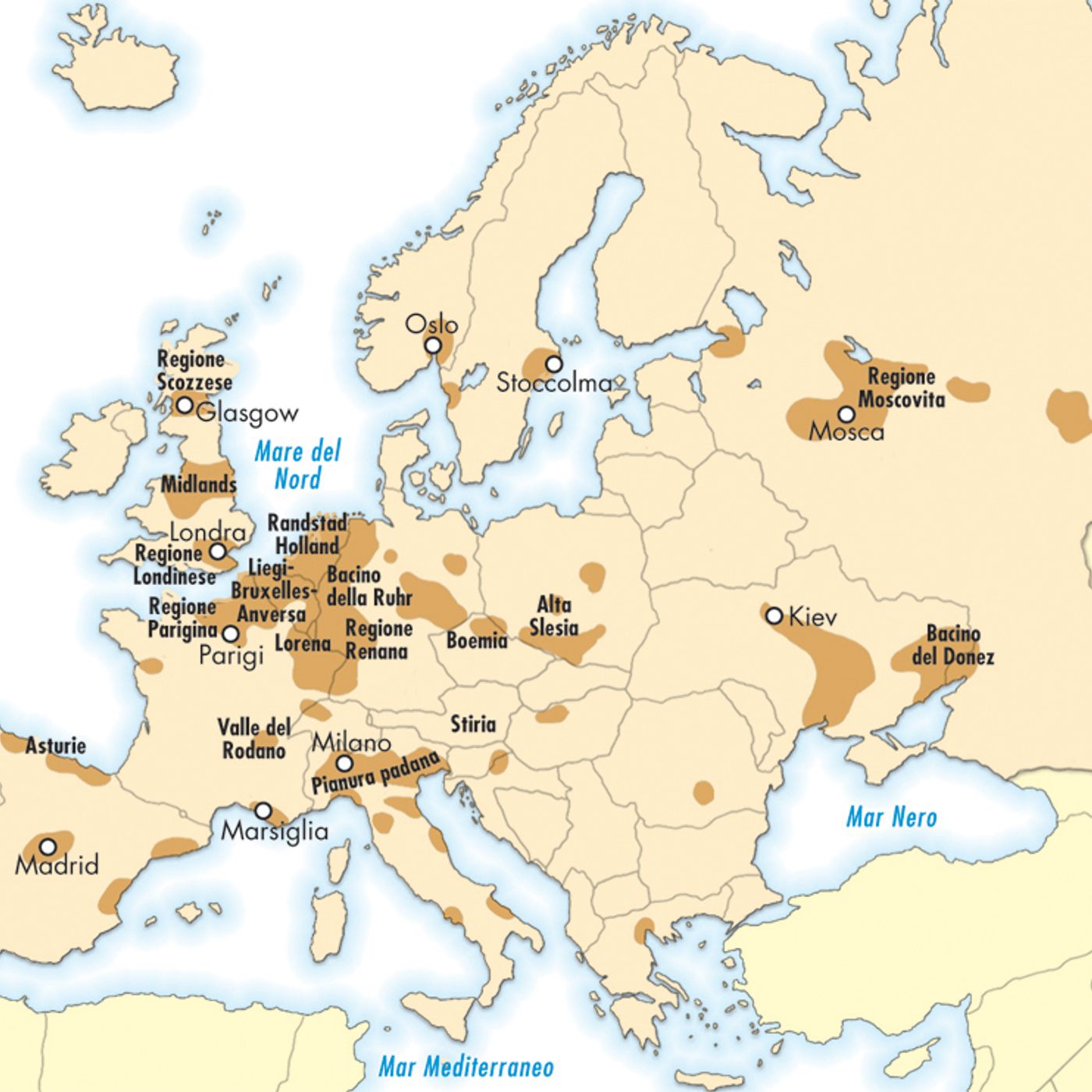 Geografia_ Il Settore secondario in EU