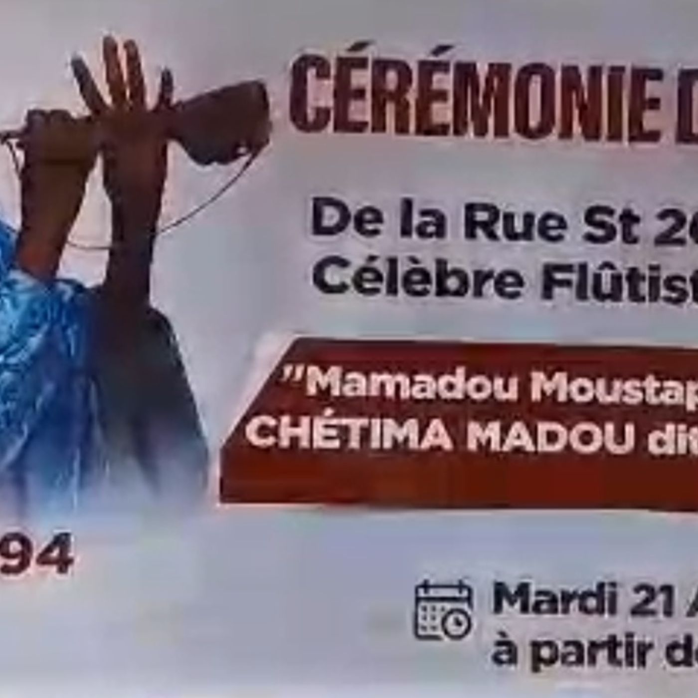 Le journal du 21 avril 2026 - À Niamey, hommage à Chétima Madou Ganga célèbre flûtiste traditionnel de Diffa episode artwork