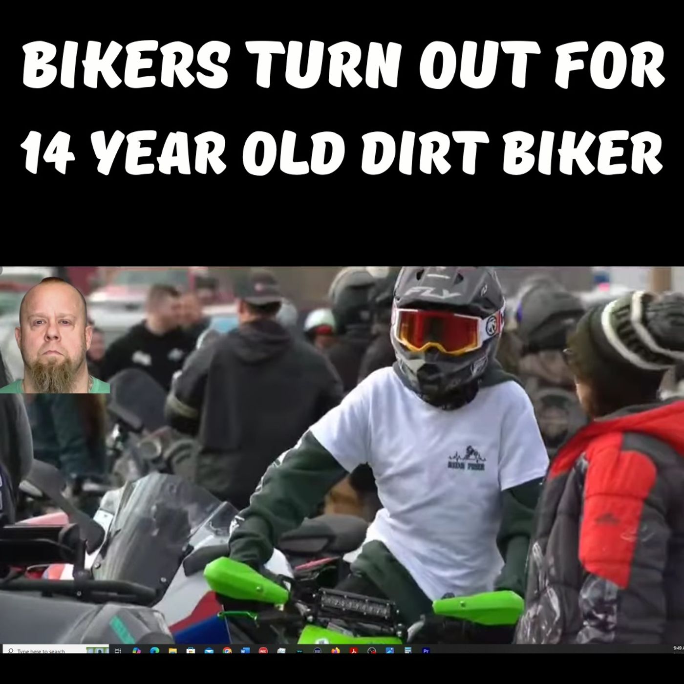 Bikers Swarm After Coward Attacks 14-Year-Old Dirt Biker