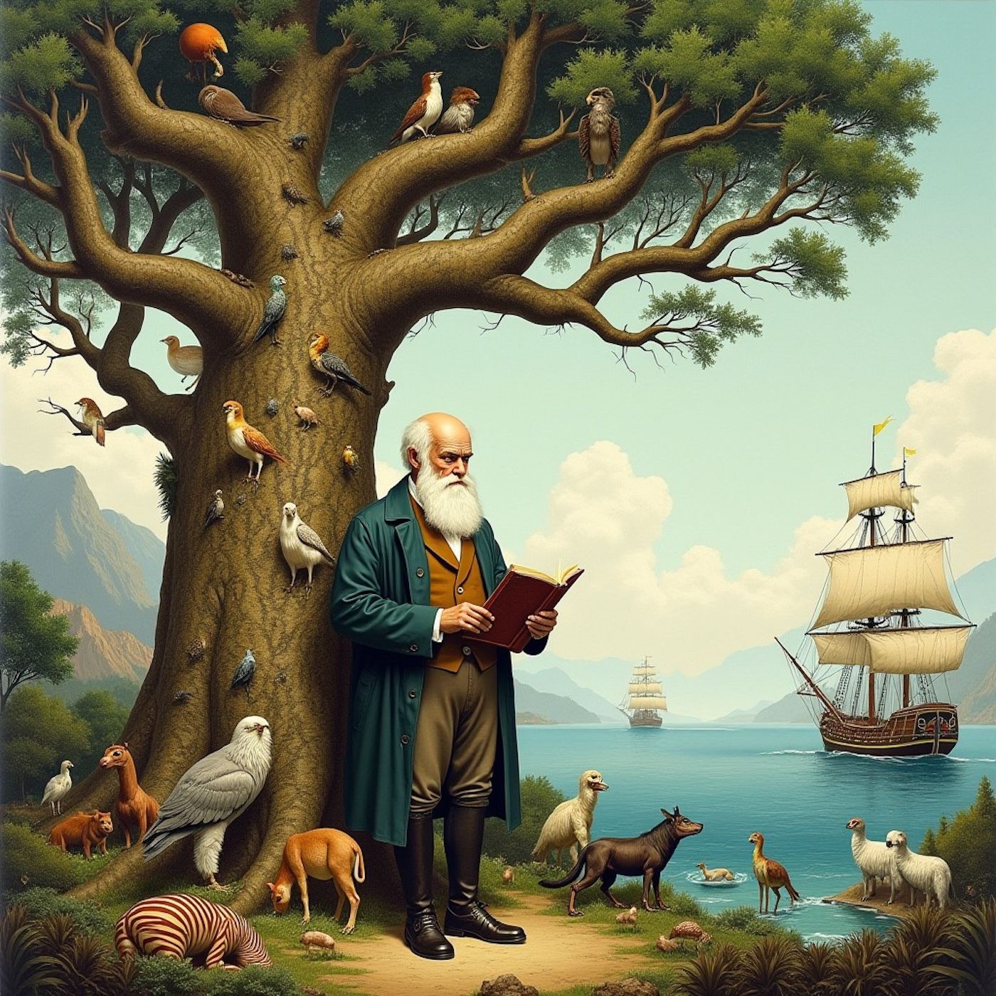 "It is not the strongest of the species that survive, nor the most intelligent, but the one most responsive to change." episode artwork